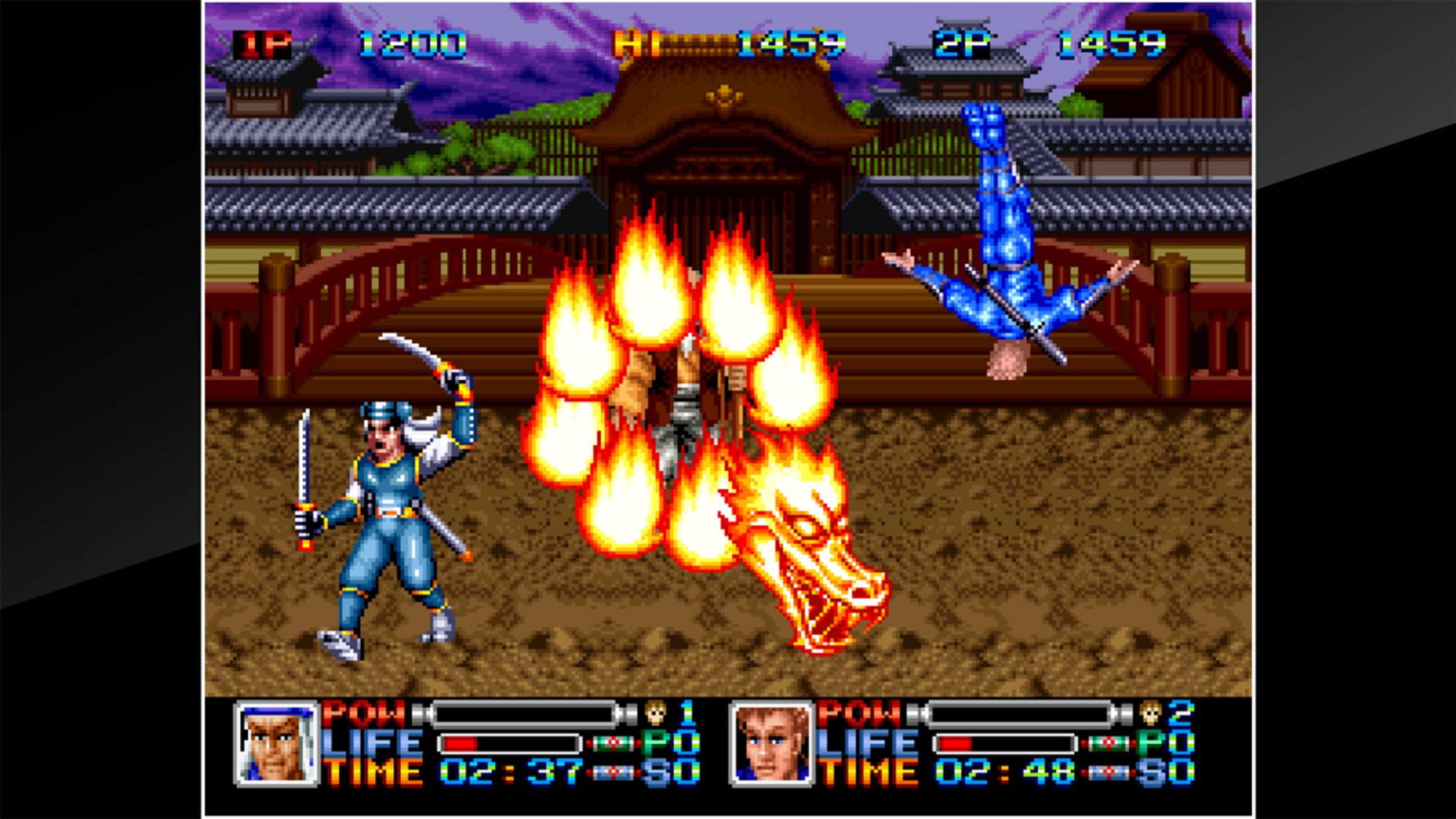 Screenshot for ACA Neo Geo: Ninja Combat
