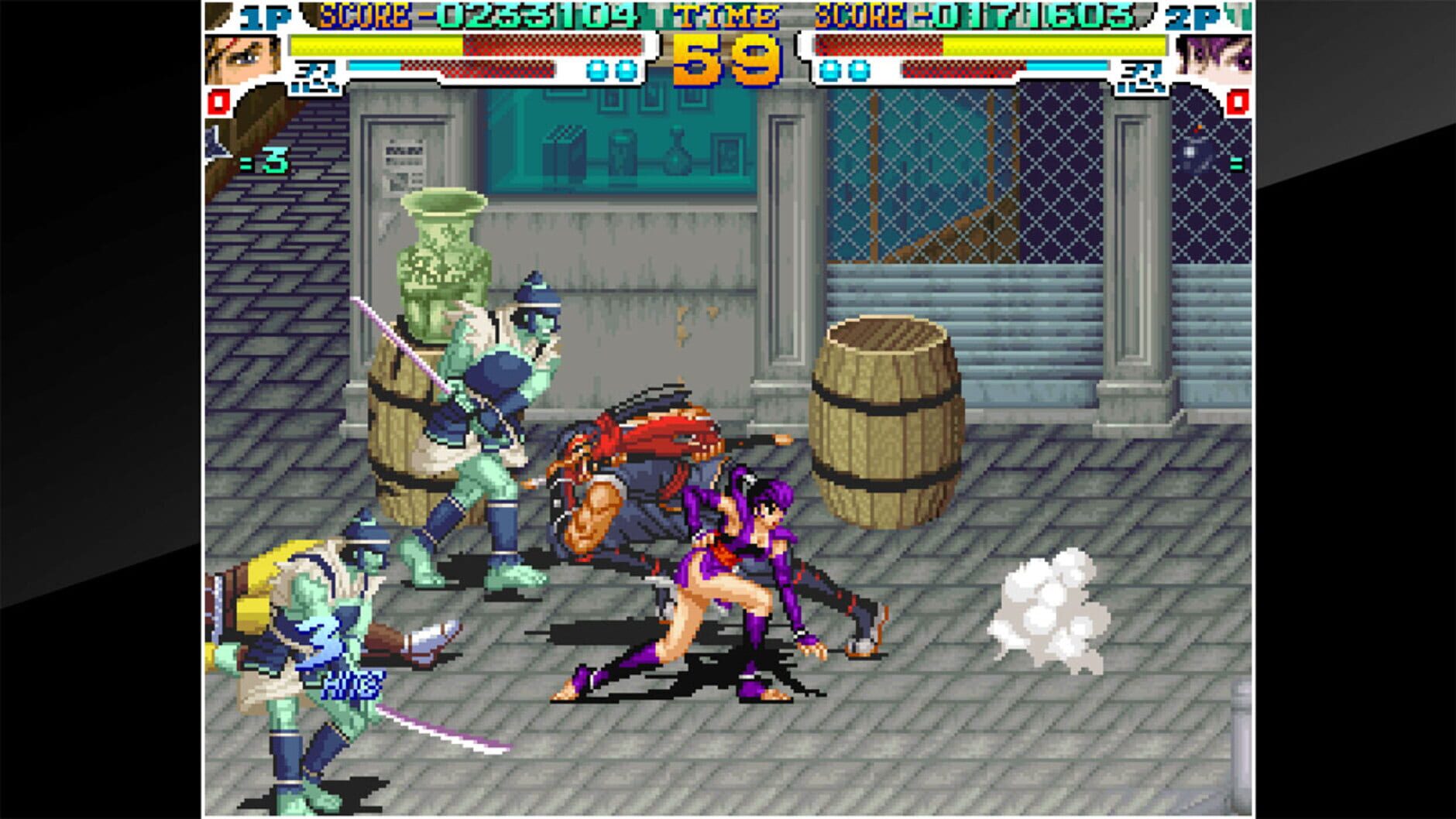 Screenshot for ACA Neo Geo: Sengoku 3