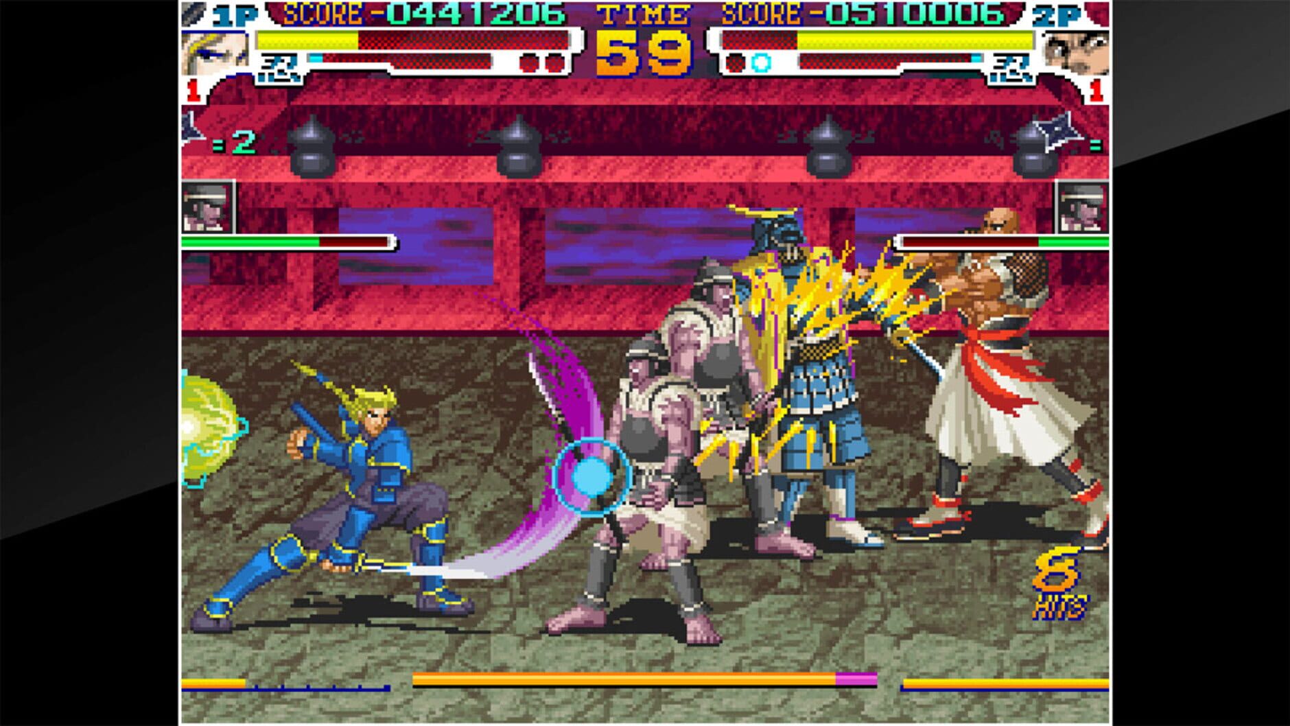 Screenshot for ACA Neo Geo: Sengoku 3