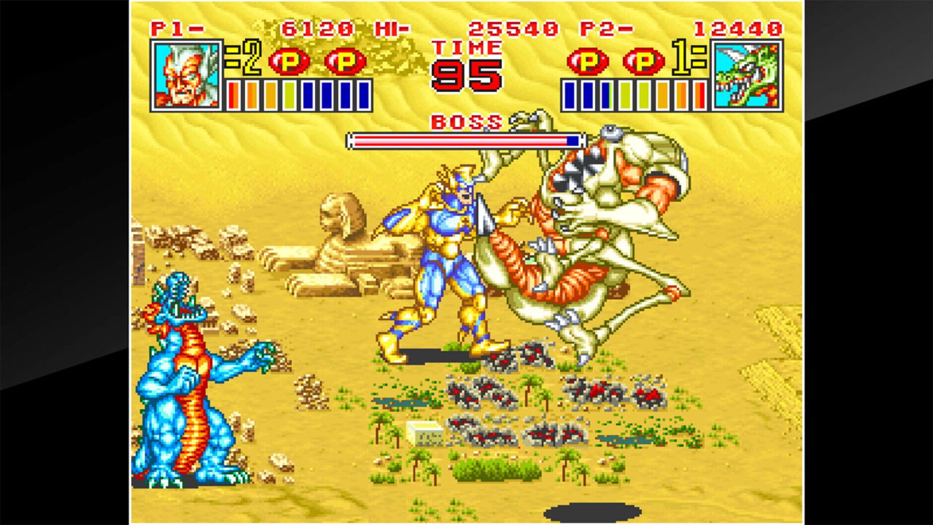 Screenshot for ACA Neo Geo: King of the Monsters 2