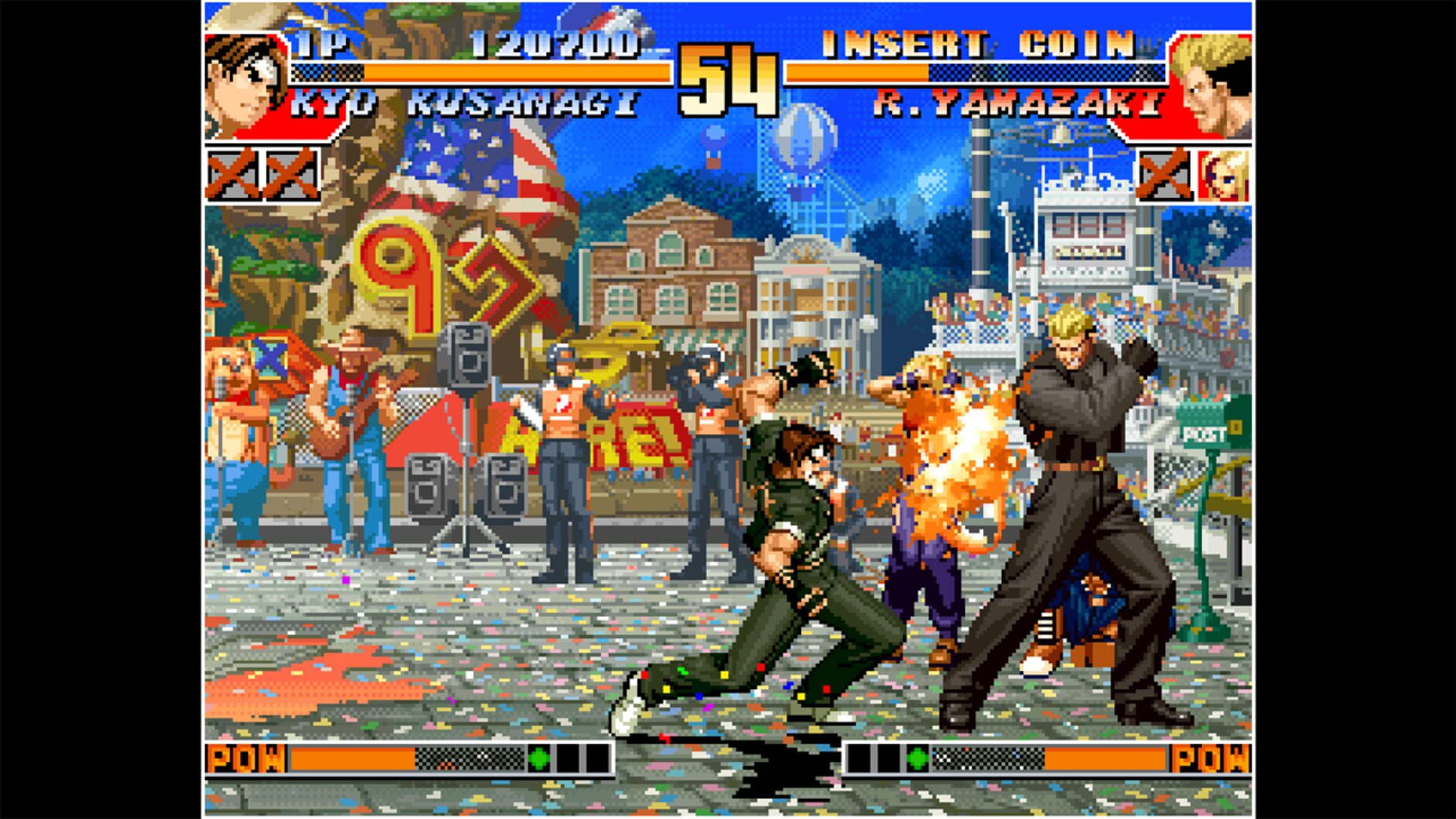 Screenshot for ACA Neo Geo: The King of Fighters '97