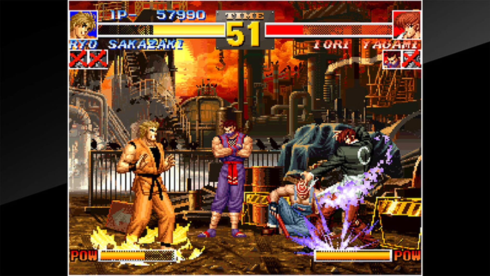Screenshot for ACA Neo Geo: The King of Fighters '95