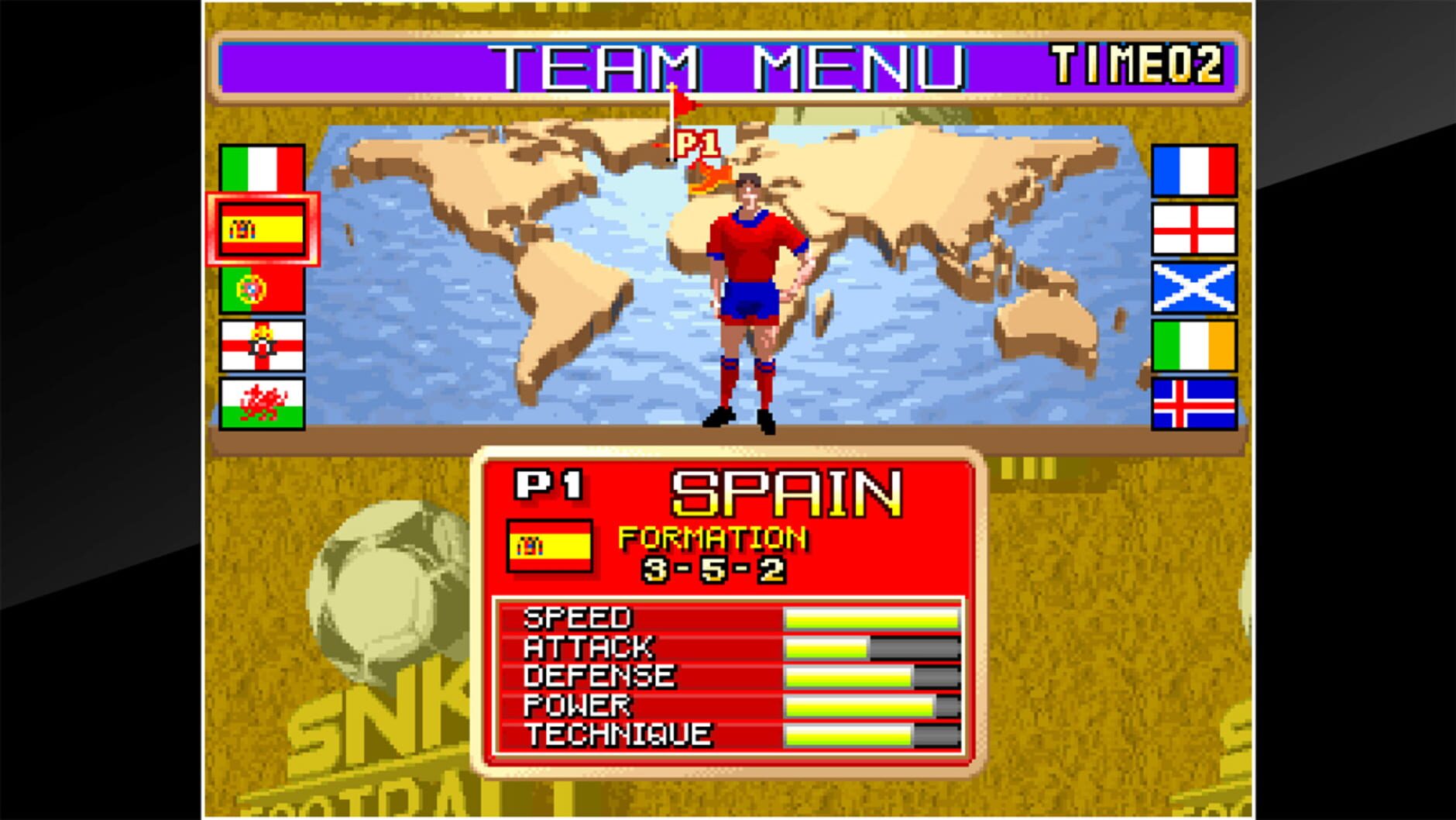Screenshot for ACA Neo Geo: The Ultimate 11 - SNK Football Championship