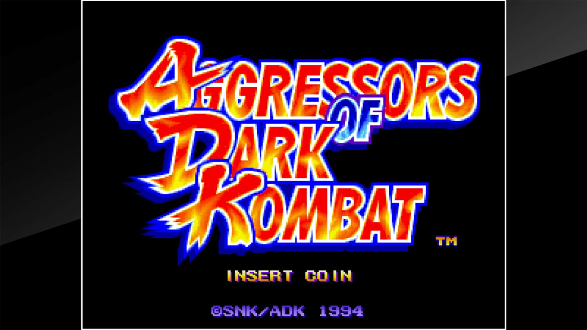 Screenshot for ACA Neo Geo: Aggressors of Dark Kombat