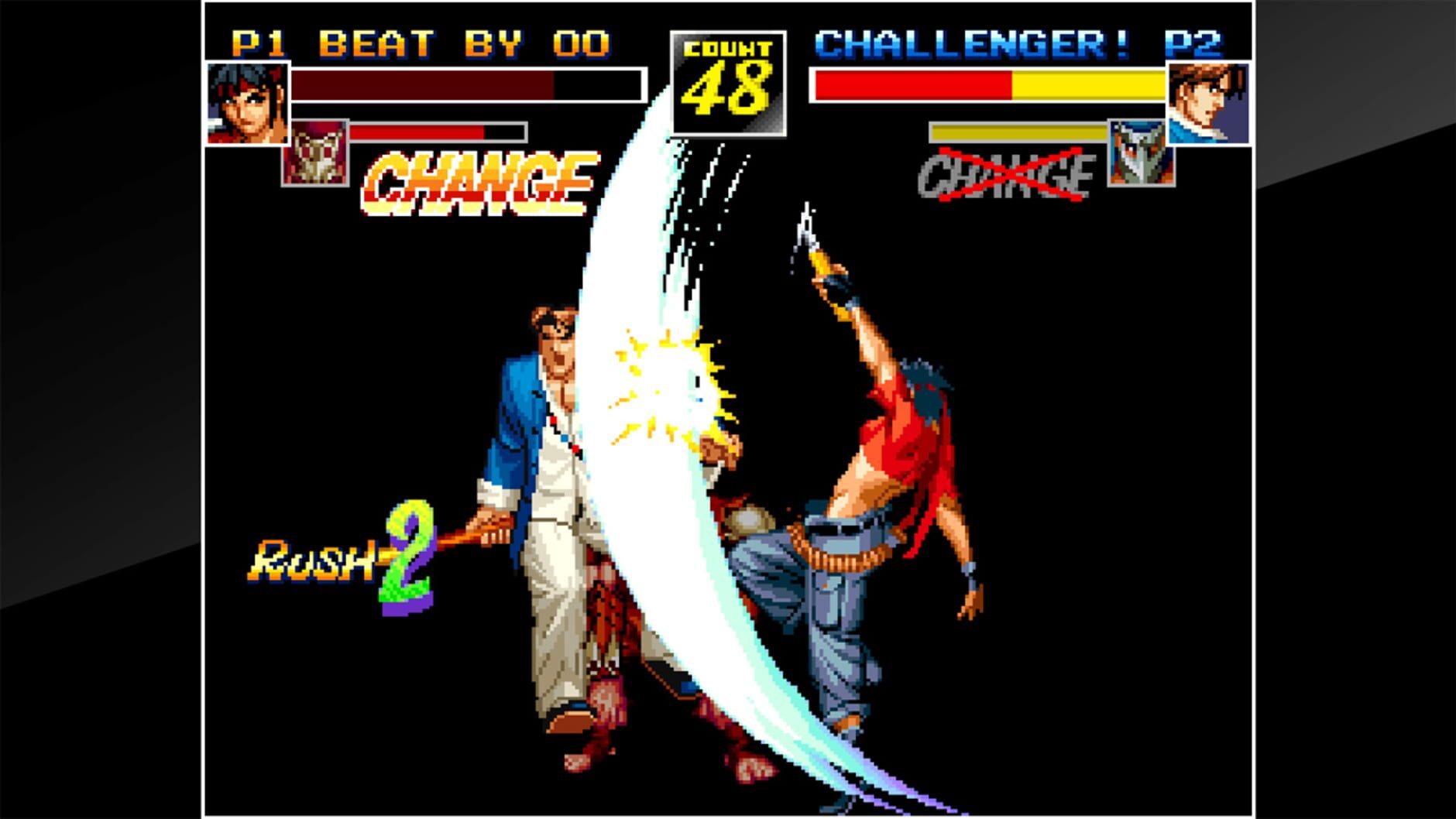 Screenshot for ACA Neo Geo: Kizuna Encounter