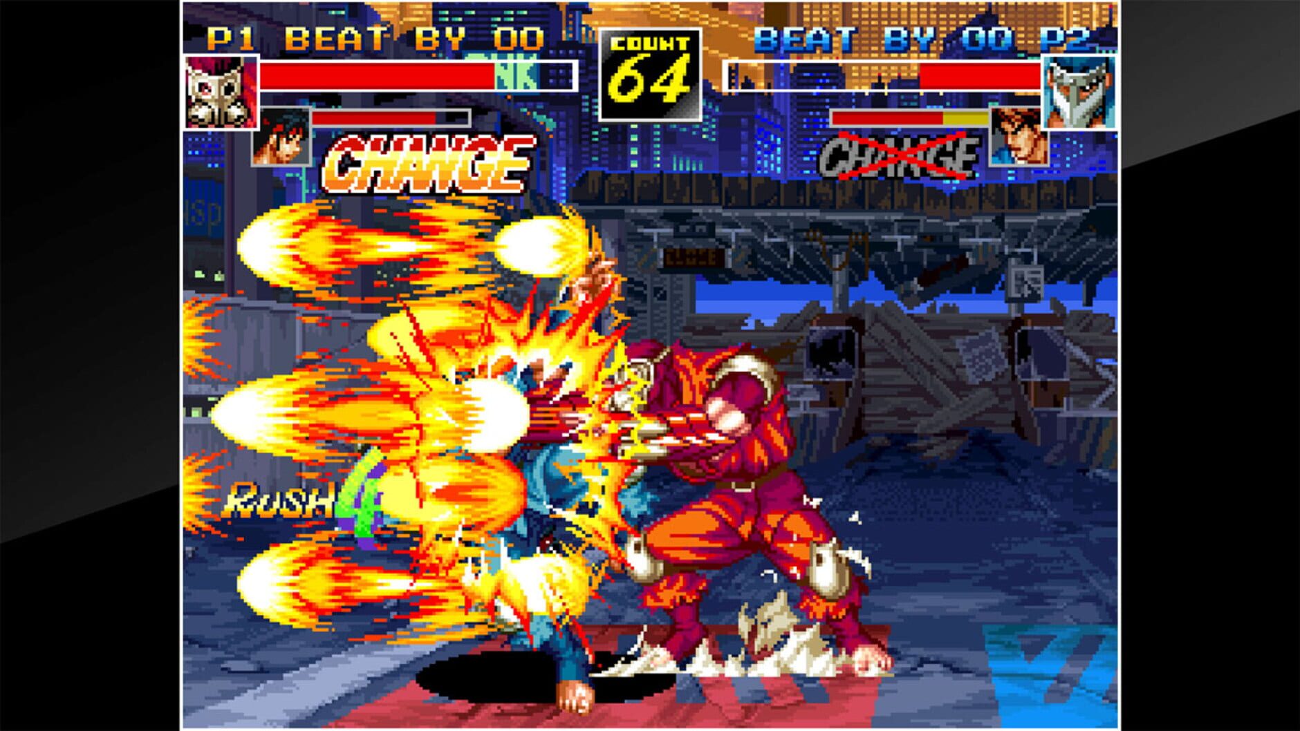 Screenshot for ACA Neo Geo: Kizuna Encounter