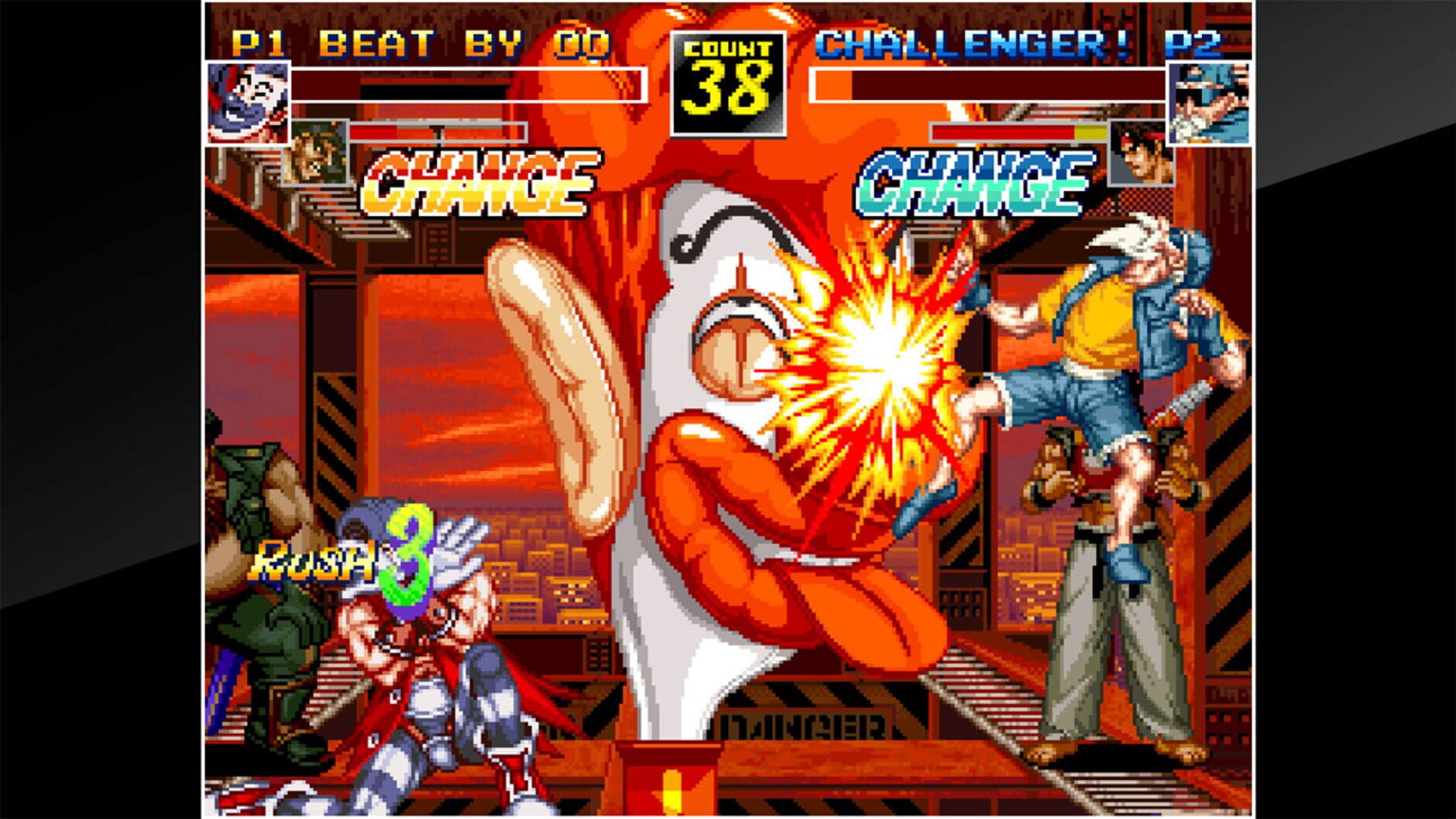 Screenshot for ACA Neo Geo: Kizuna Encounter