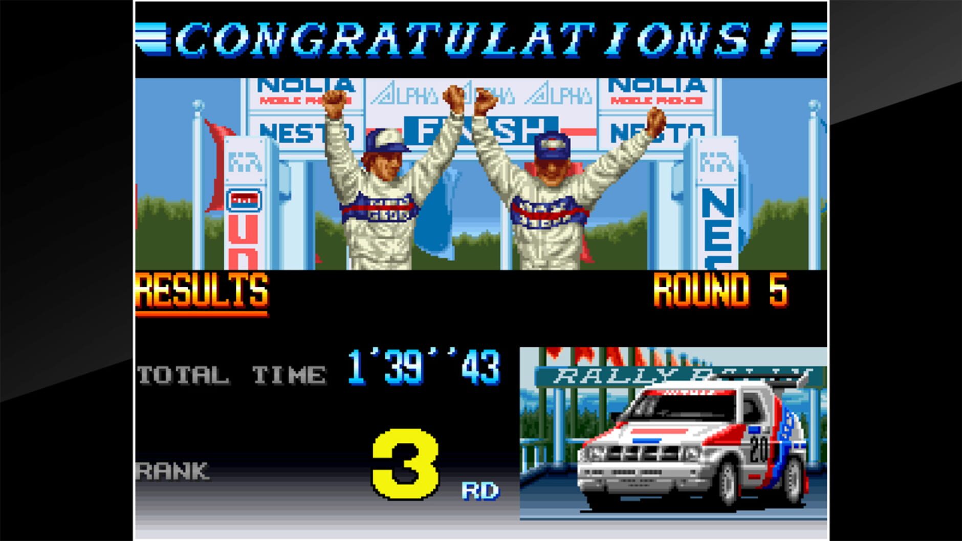 Screenshot for ACA Neo Geo: Thrash Rally