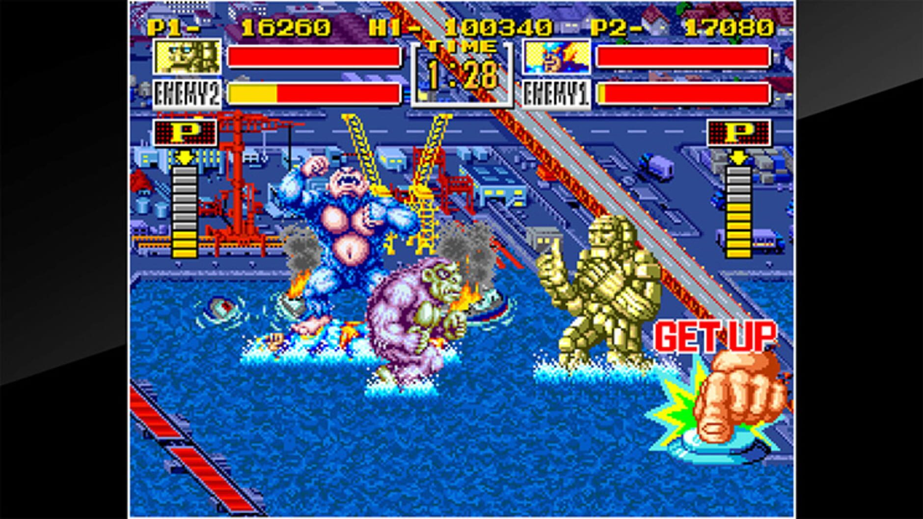 Screenshot for ACA Neo Geo: King of the Monsters