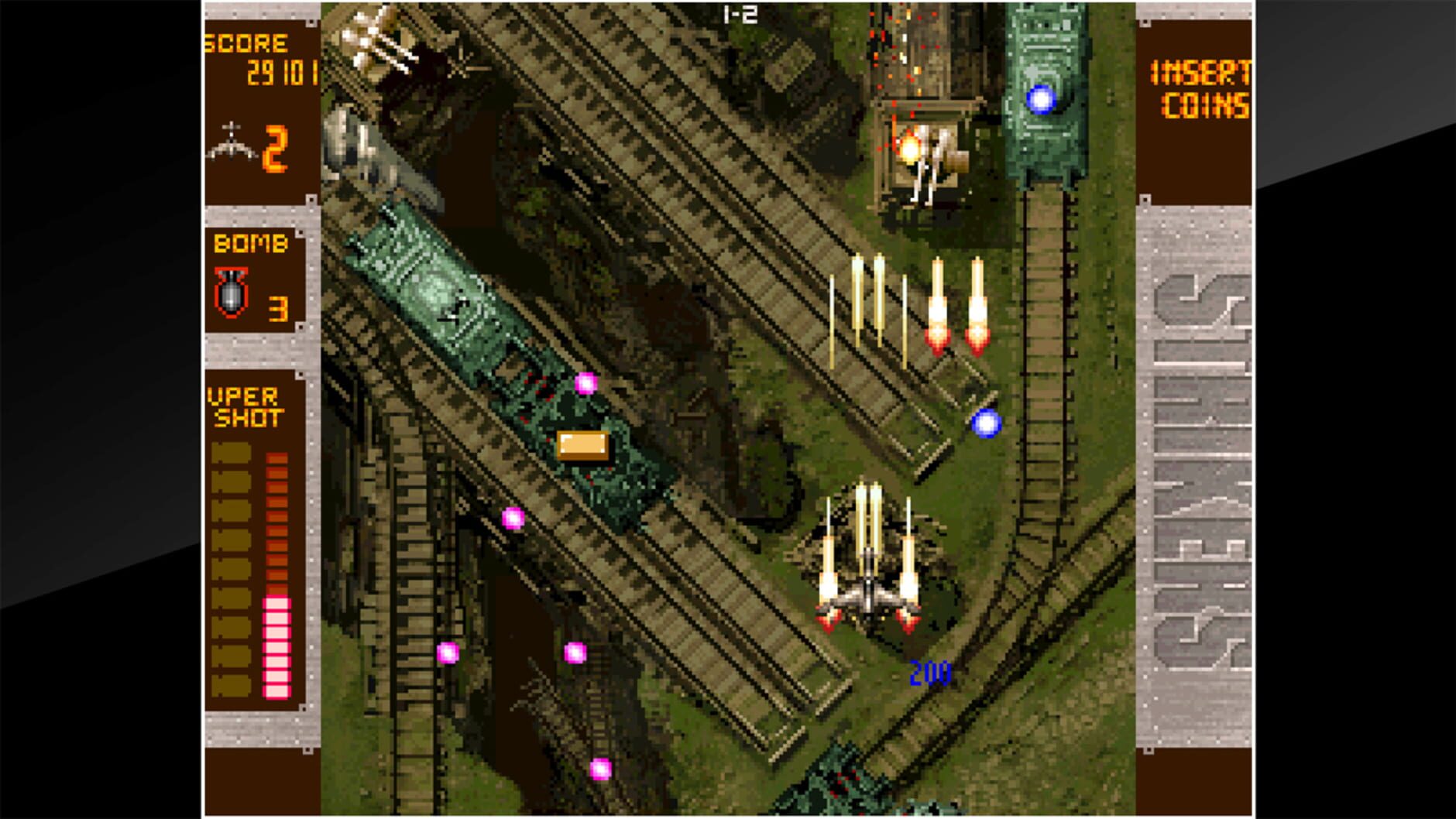 Screenshot for ACA Neo Geo: Strikers 1945 Plus