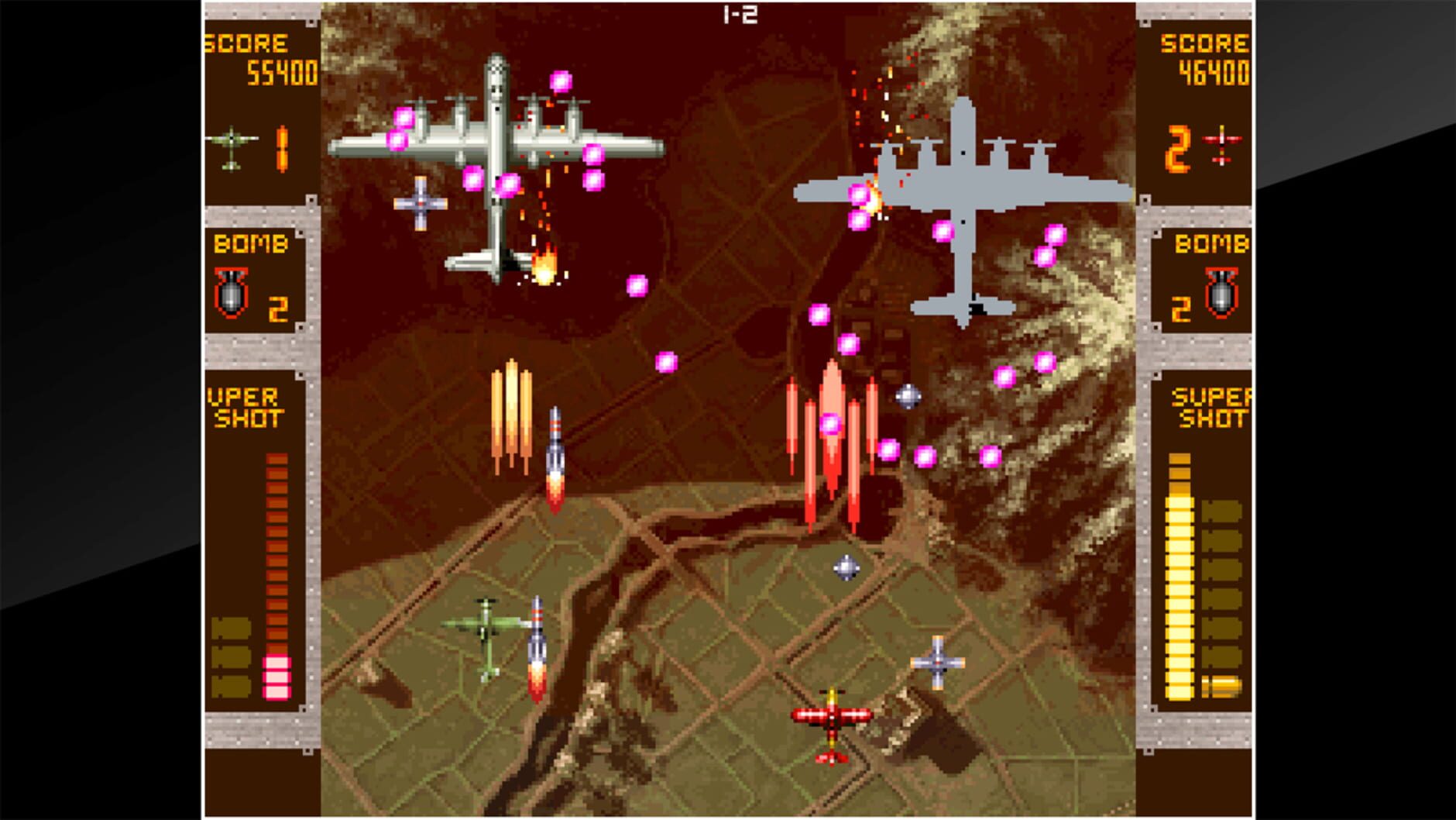Screenshot for ACA Neo Geo: Strikers 1945 Plus