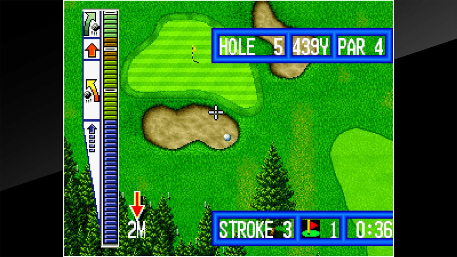 Screenshot for ACA Neo Geo: Top Player's Golf