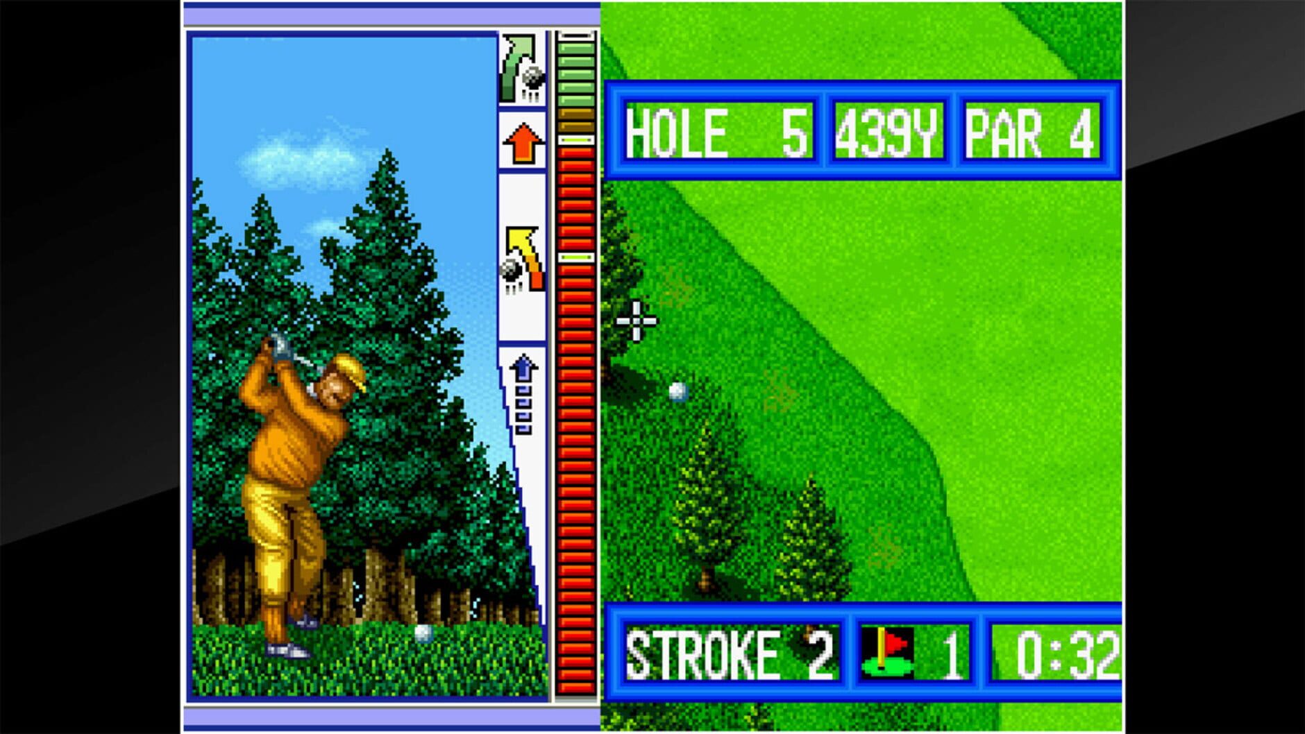 Screenshot for ACA Neo Geo: Top Player's Golf