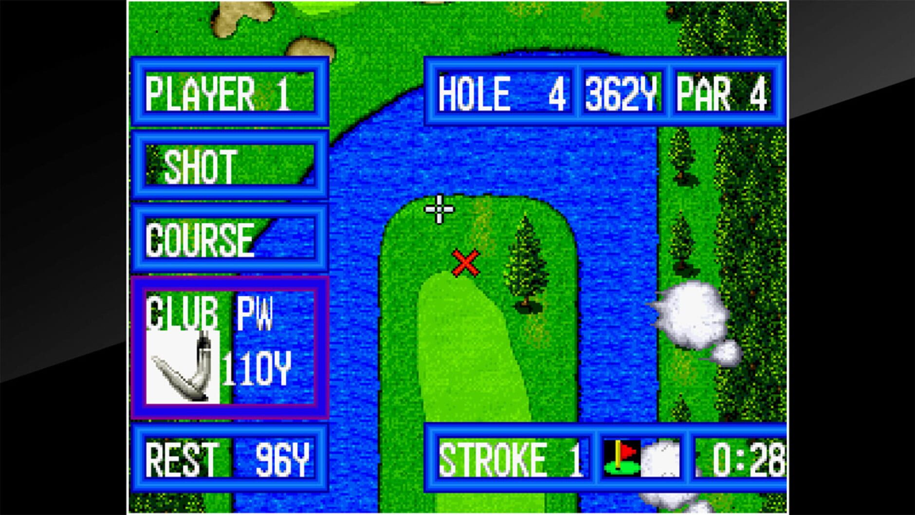 Screenshot for ACA Neo Geo: Top Player's Golf