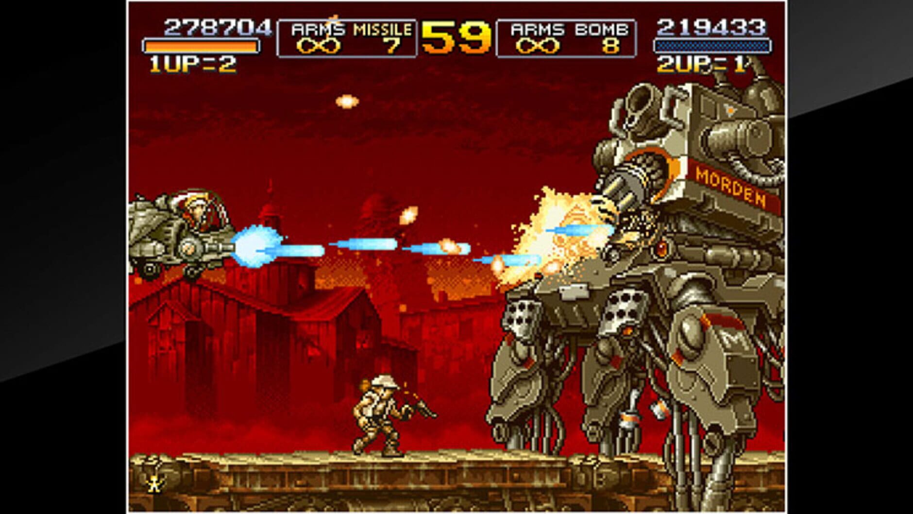 Screenshot for ACA Neo Geo: Metal Slug 2