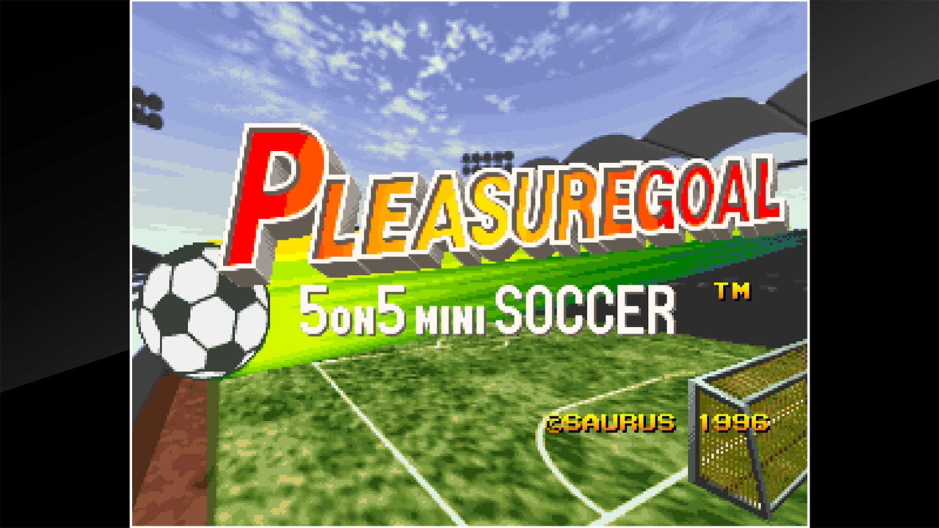 Screenshot for ACA Neo Geo: Pleasure Goal - 5 on 5 Mini Soccer