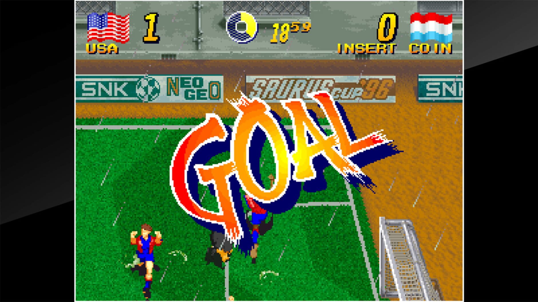 Screenshot for ACA Neo Geo: Pleasure Goal - 5 on 5 Mini Soccer
