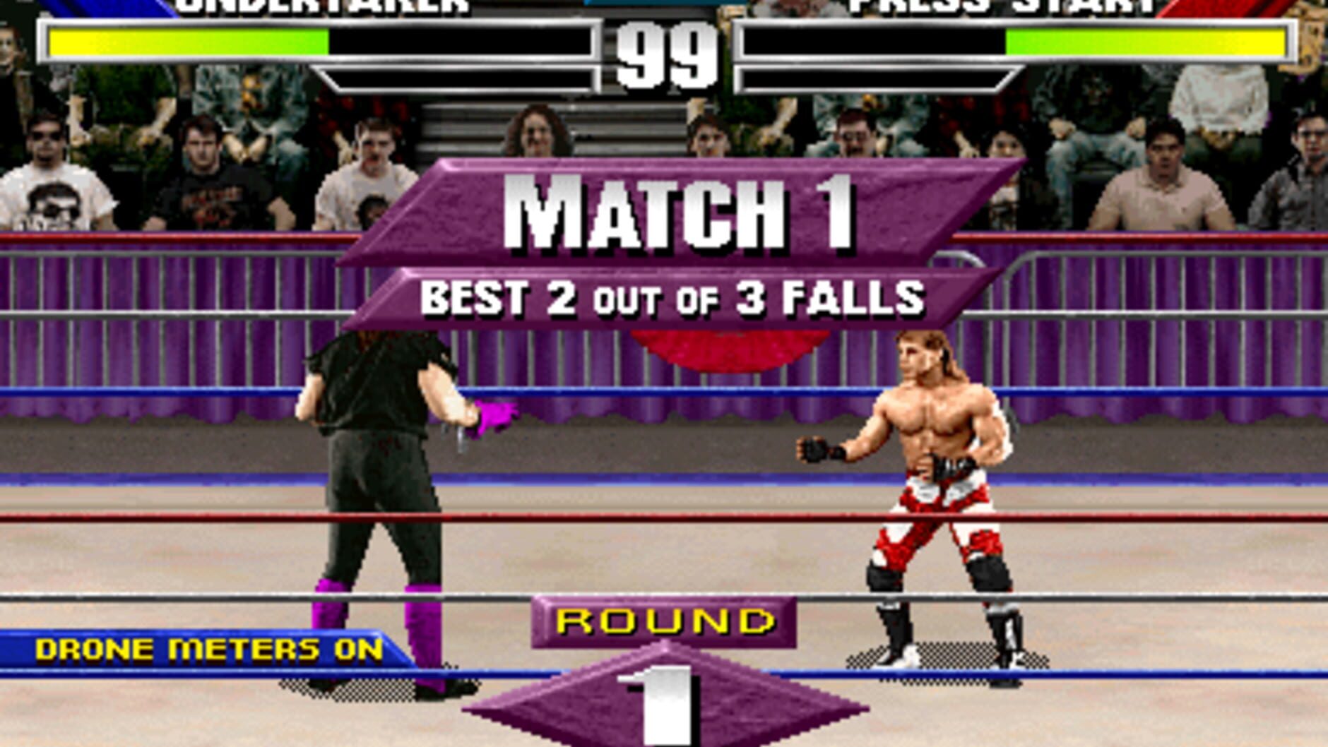 Screenshot for WWF WrestleMania: The Arcade Game