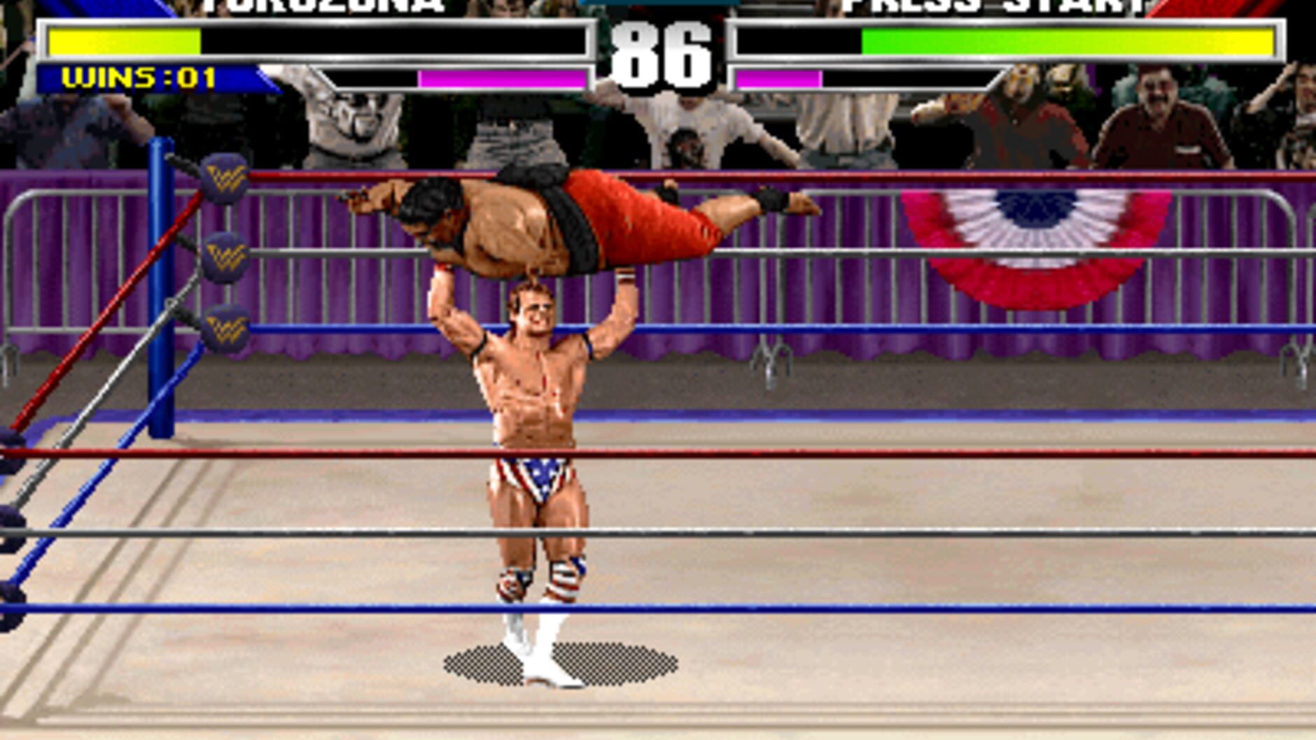 Screenshot for WWF WrestleMania: The Arcade Game