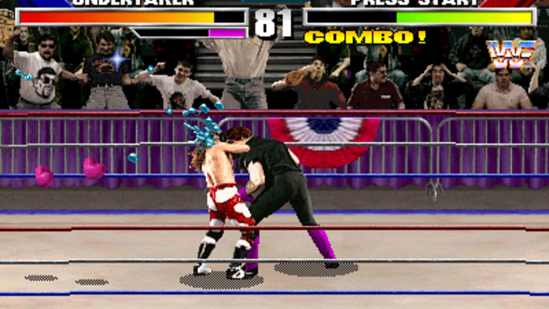 Screenshot for WWF WrestleMania: The Arcade Game