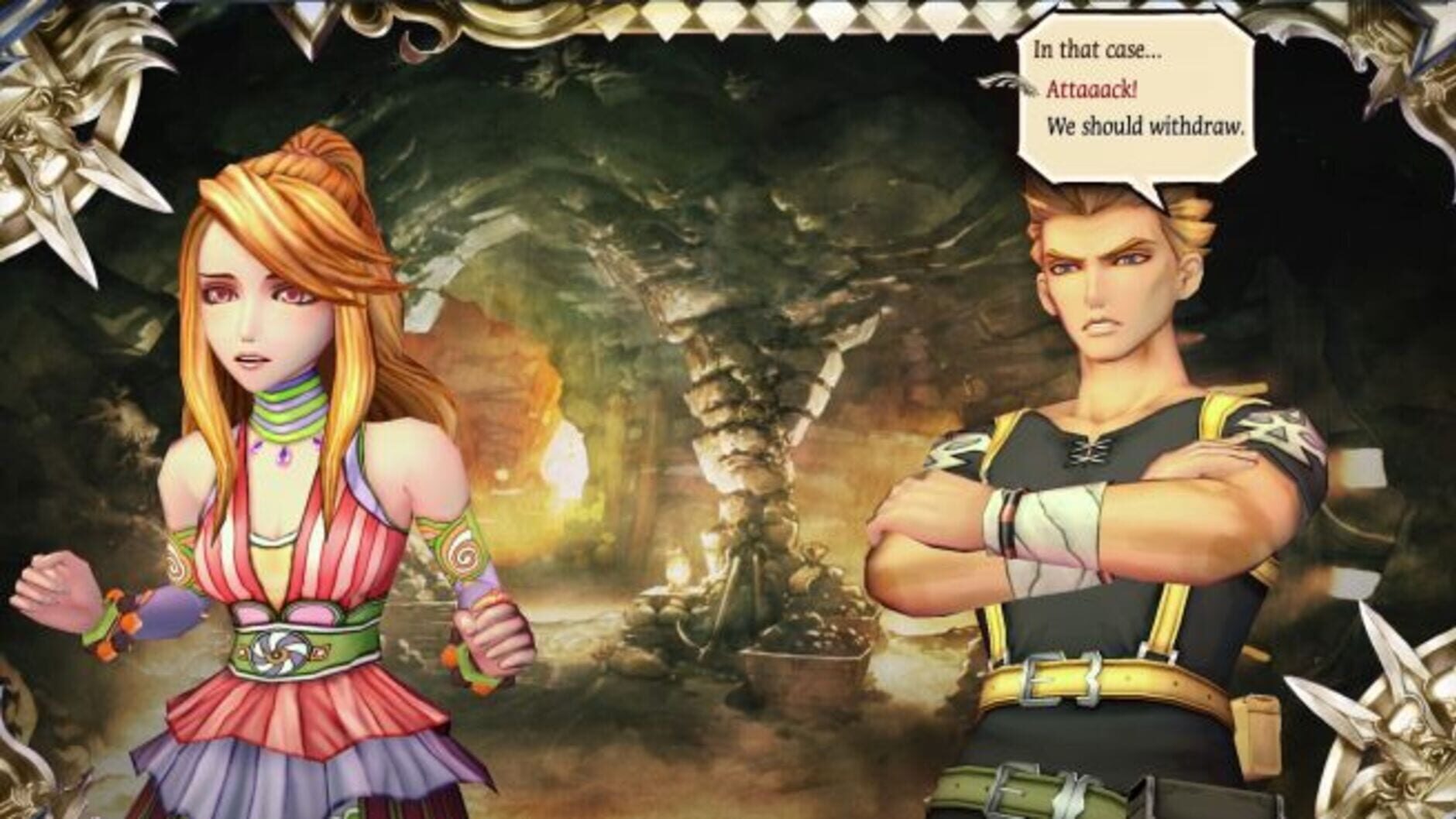 Screenshot for SaGa: Scarlet Grace - Ambitions
