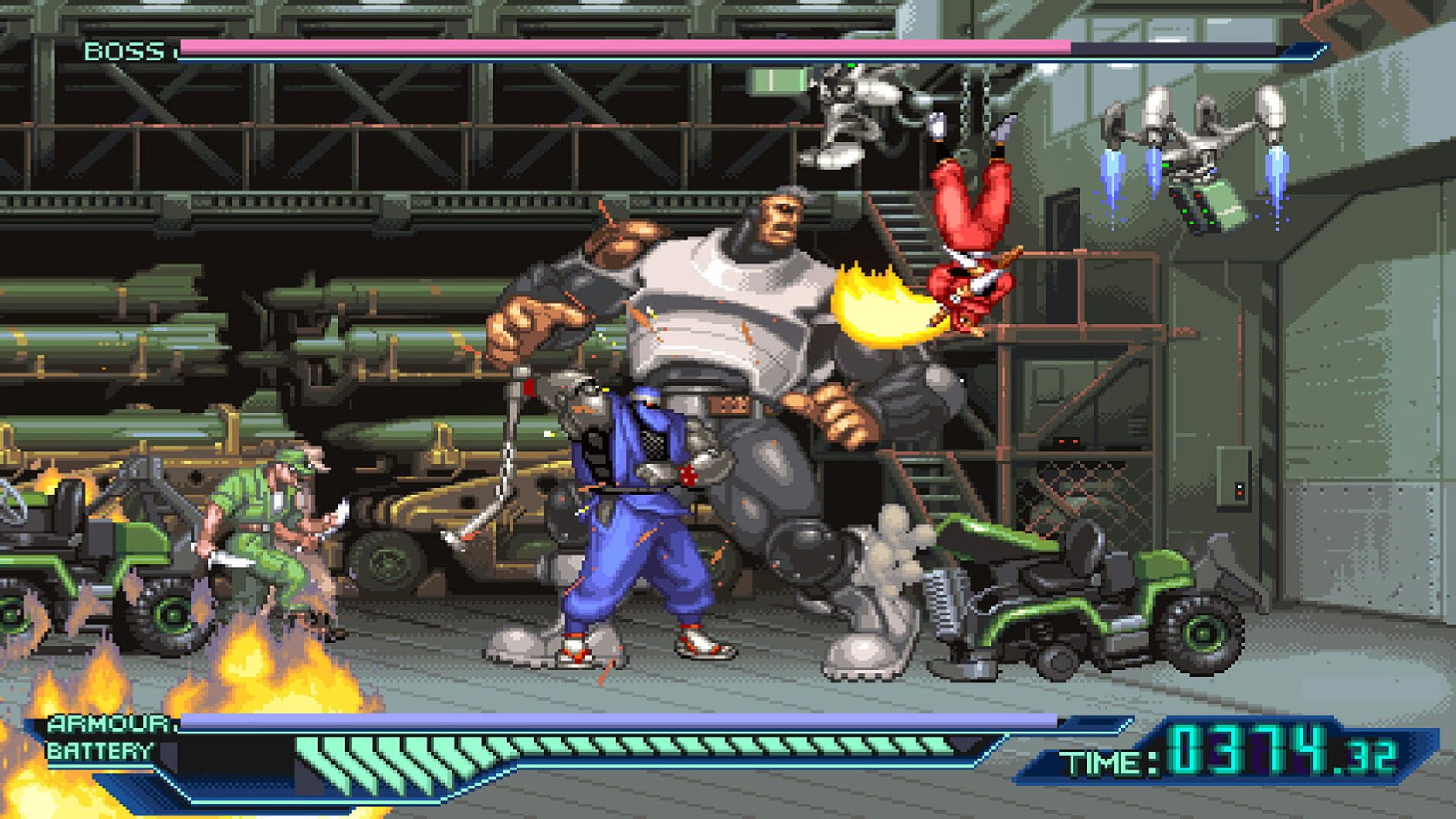 Screenshot for ​The Ninja Saviors: Return of the Warriors