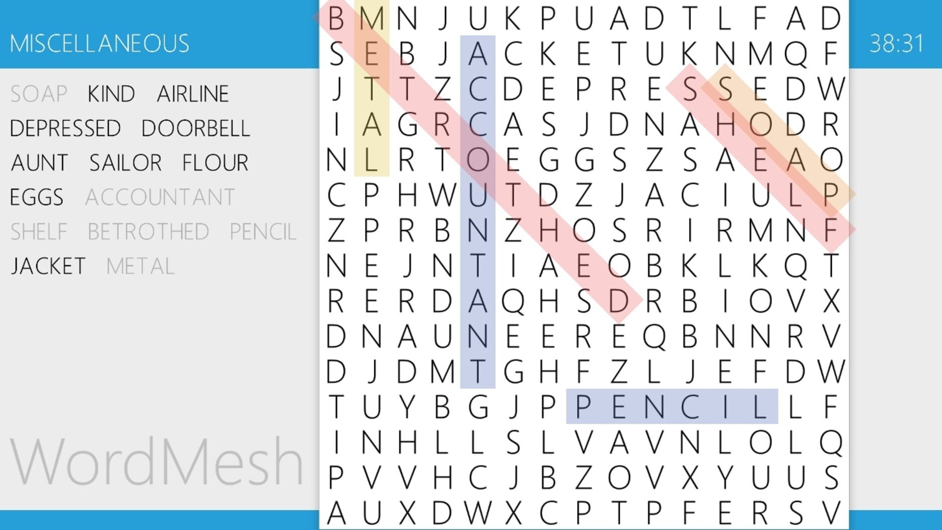 Screenshot for Word Mesh
