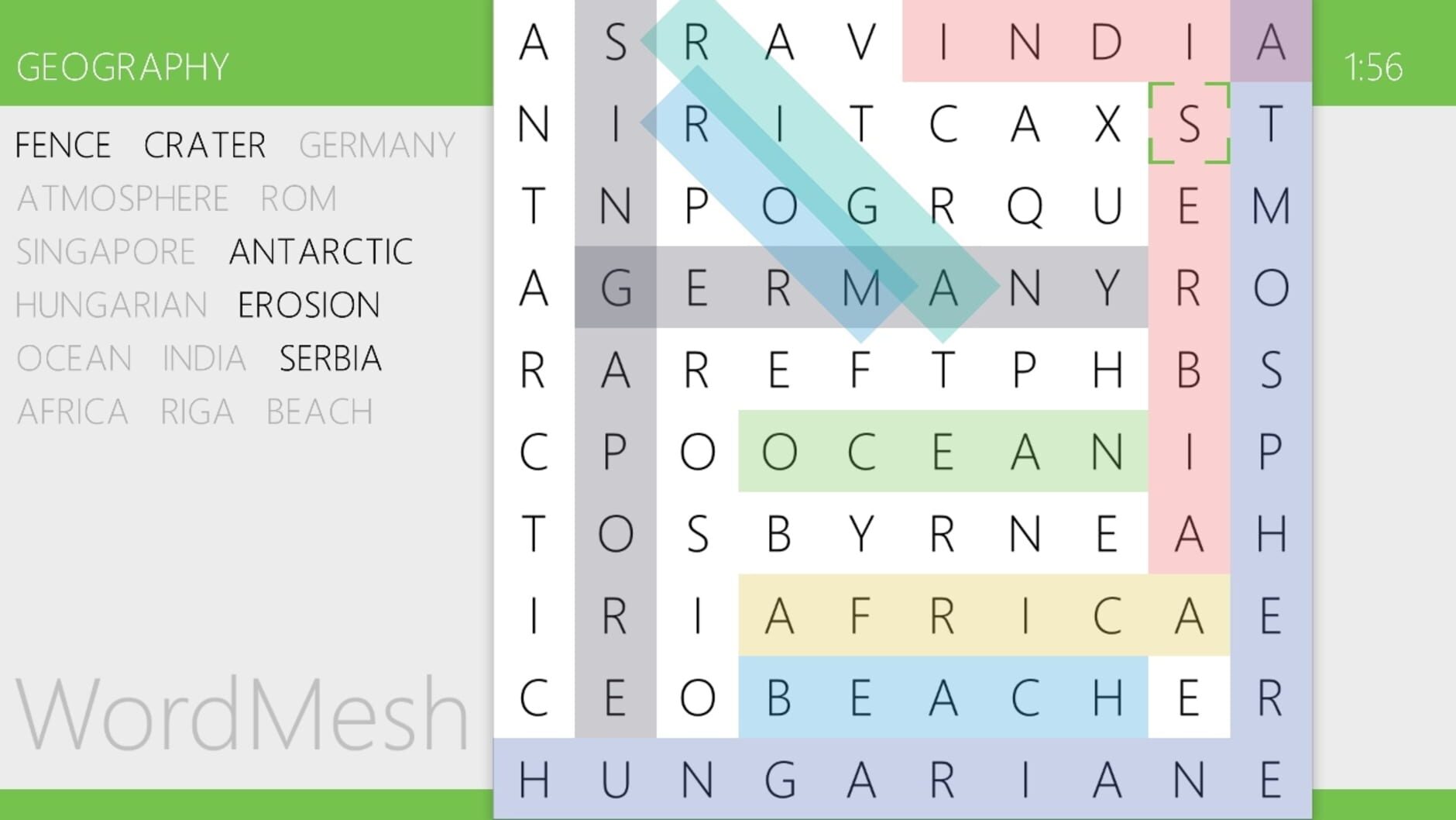 Screenshot for Word Mesh