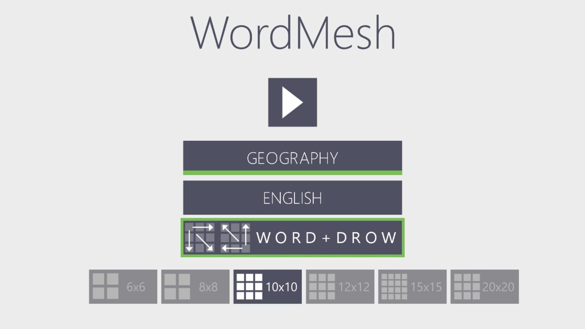 Screenshot for Word Mesh