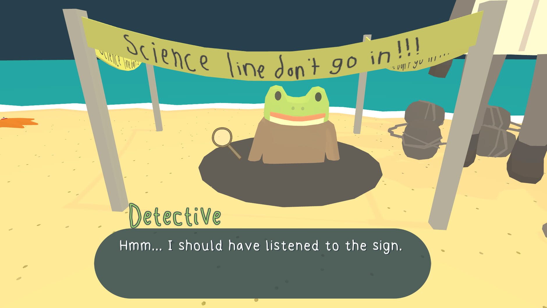 Screenshot for Frog Detective 1: The Haunted Island