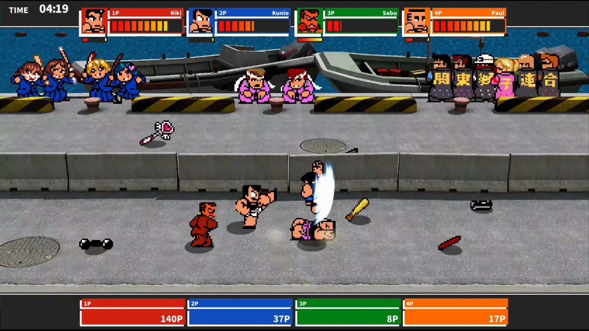 Screenshot for River City Melee Mach!!
