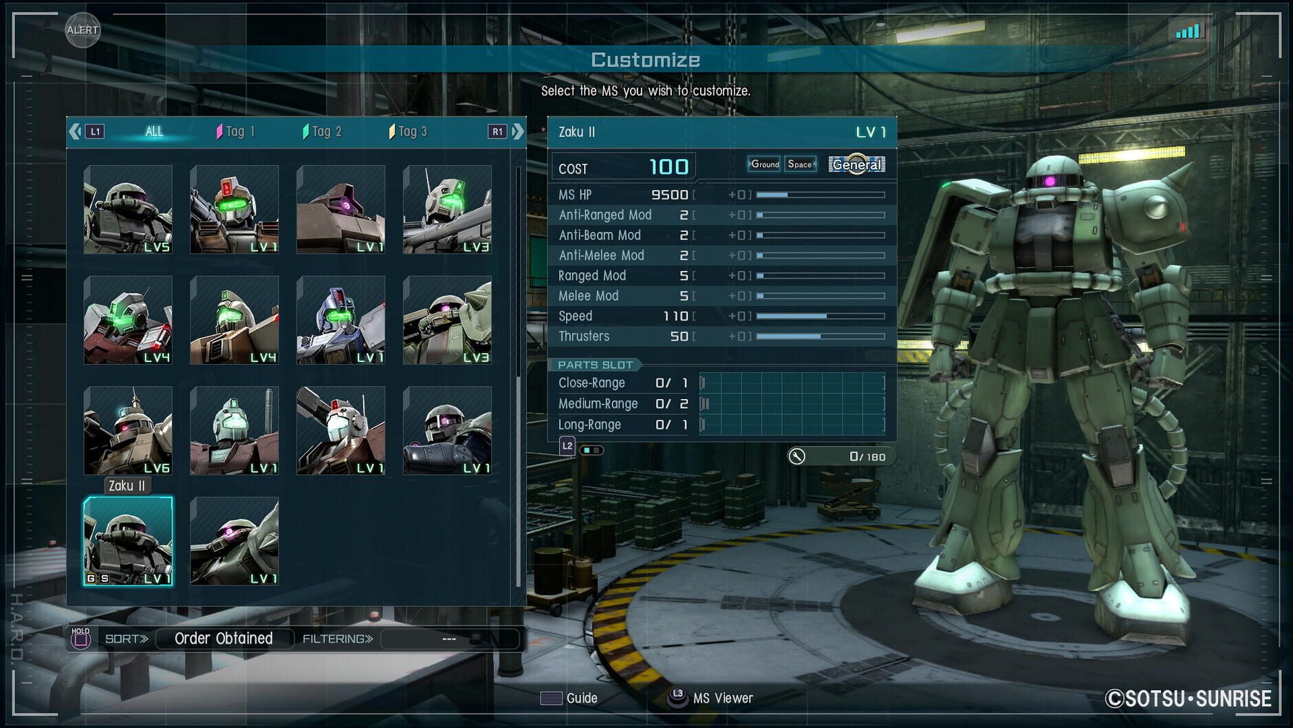 Screenshot for Mobile Suit Gundam Battle Operation 2