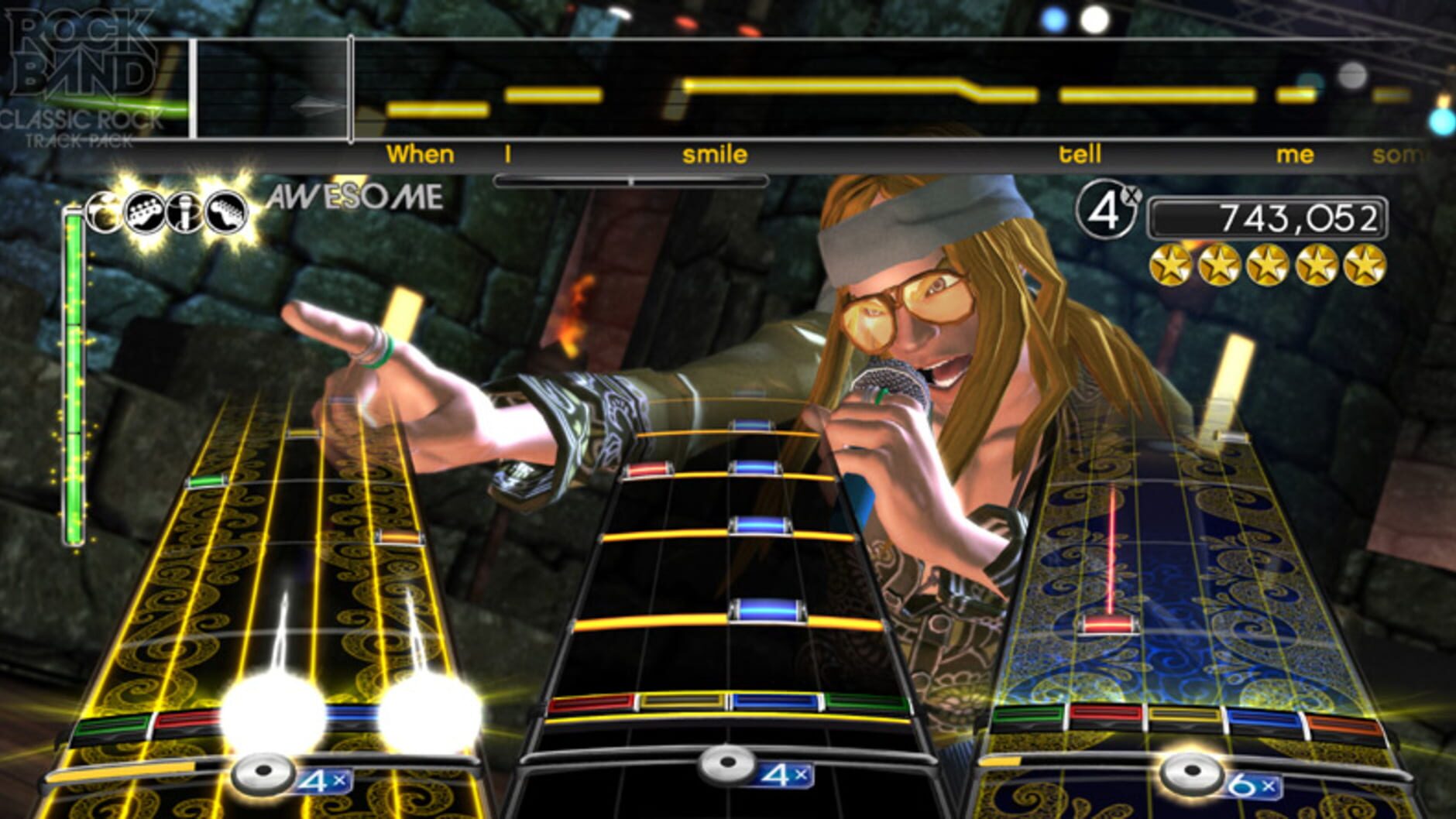 Screenshot for Rock Band Track Pack: Classic Rock
