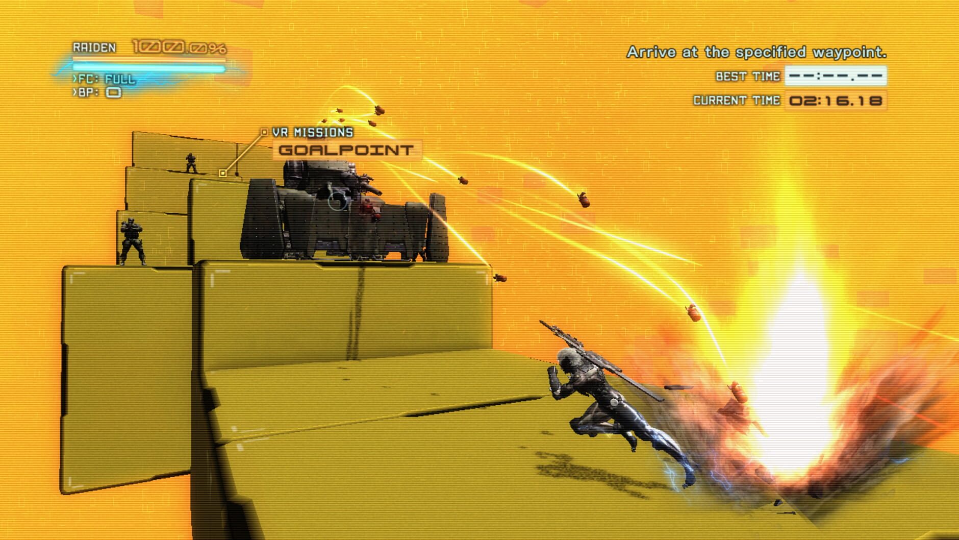 Screenshot for Metal Gear Rising: Revengeance VR Missions