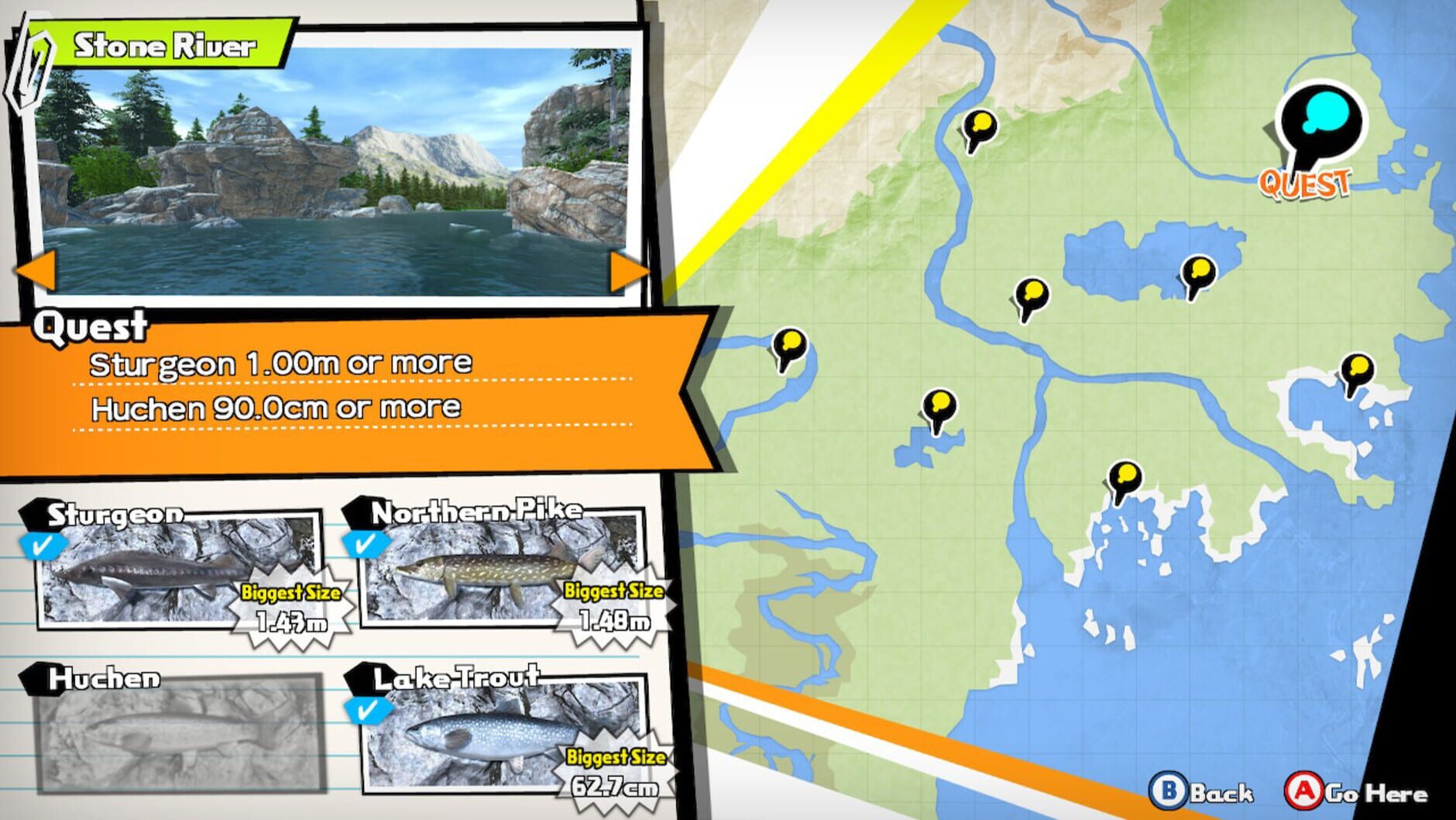 Screenshot for Reel Fishing: Road Trip Adventure