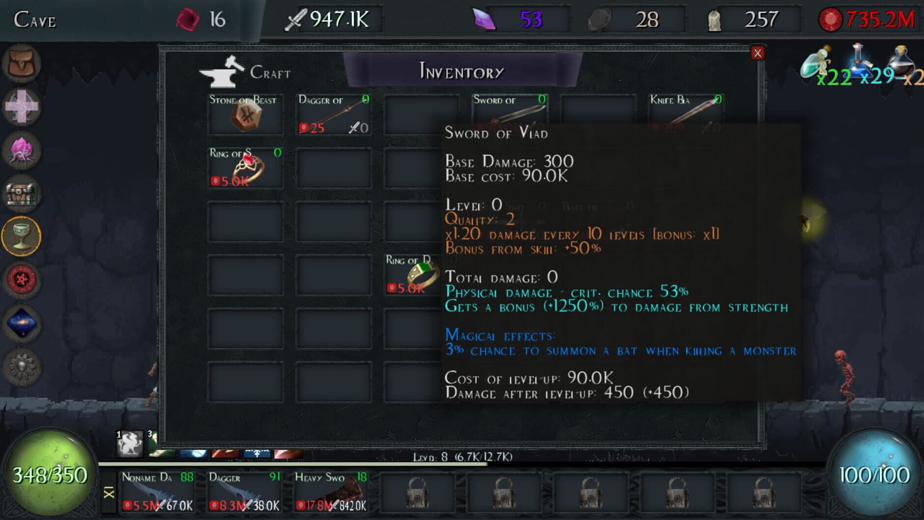 Screenshot for Grim Clicker
