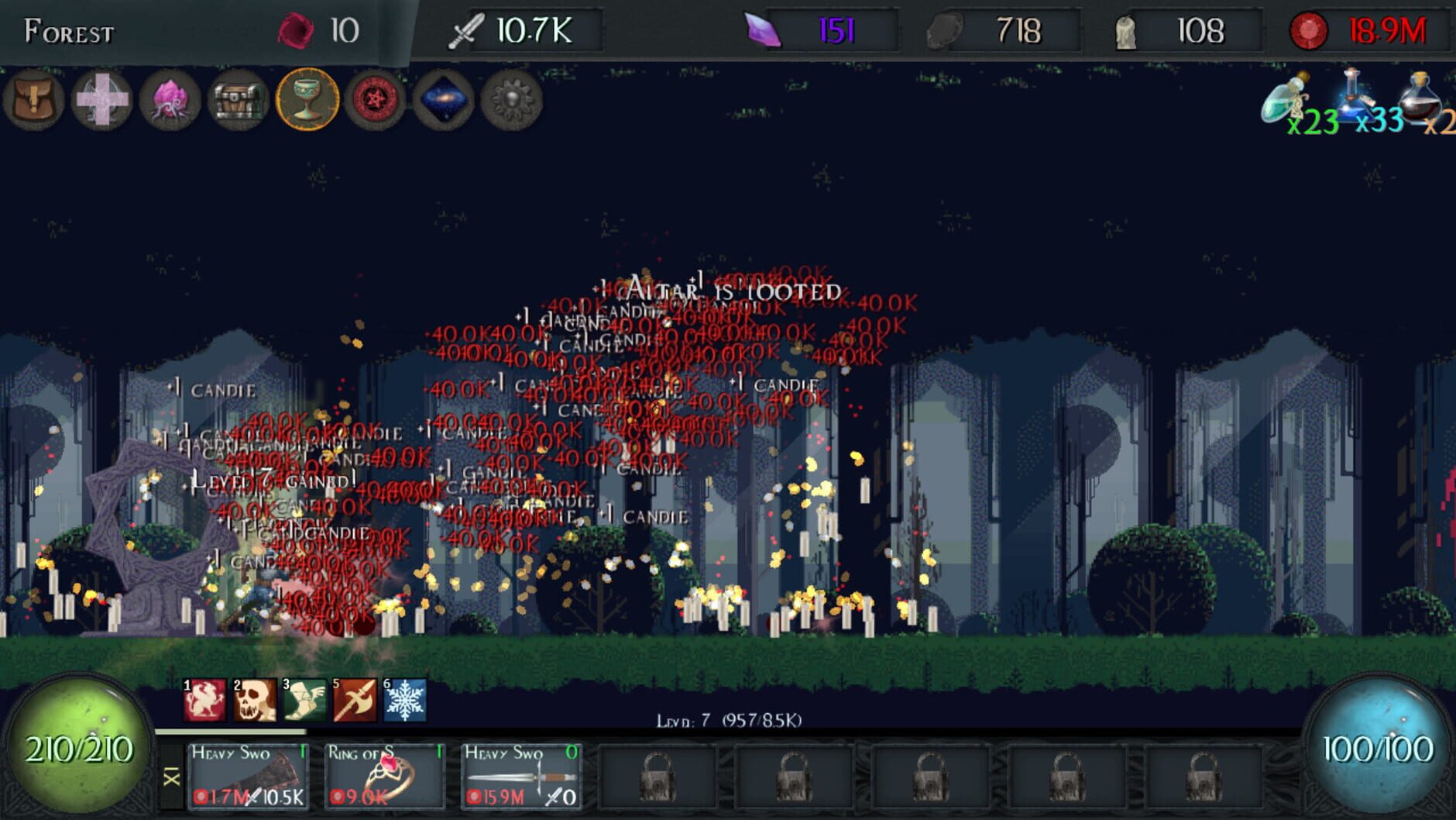 Screenshot for Grim Clicker