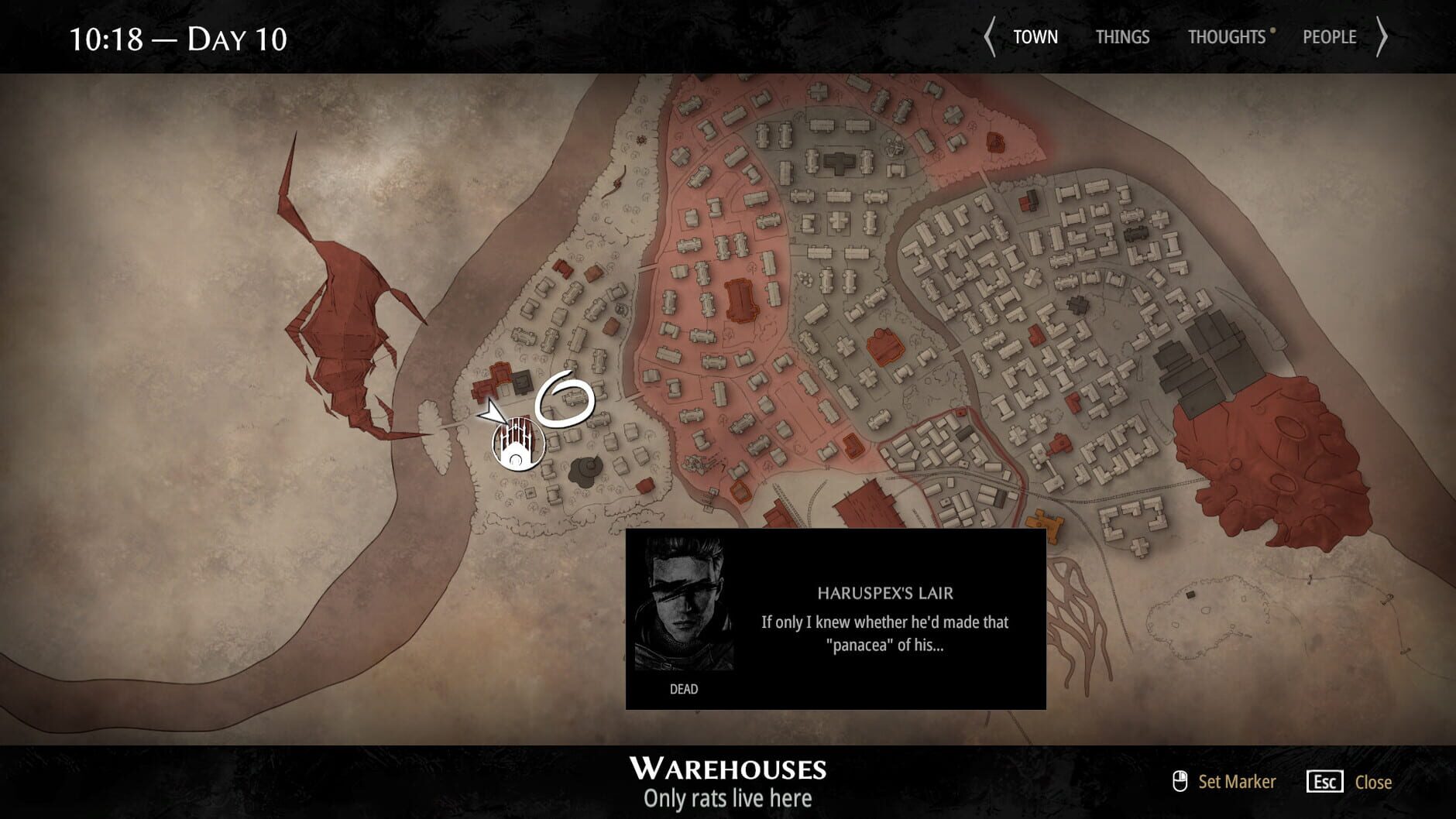 Screenshot for Pathologic 2: Marble Nest