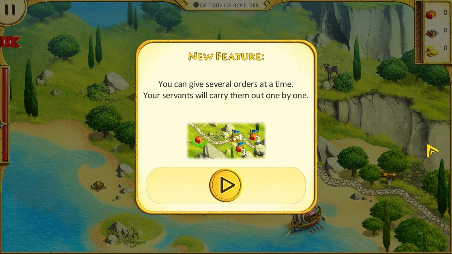 Screenshot for 12 Labours of Hercules