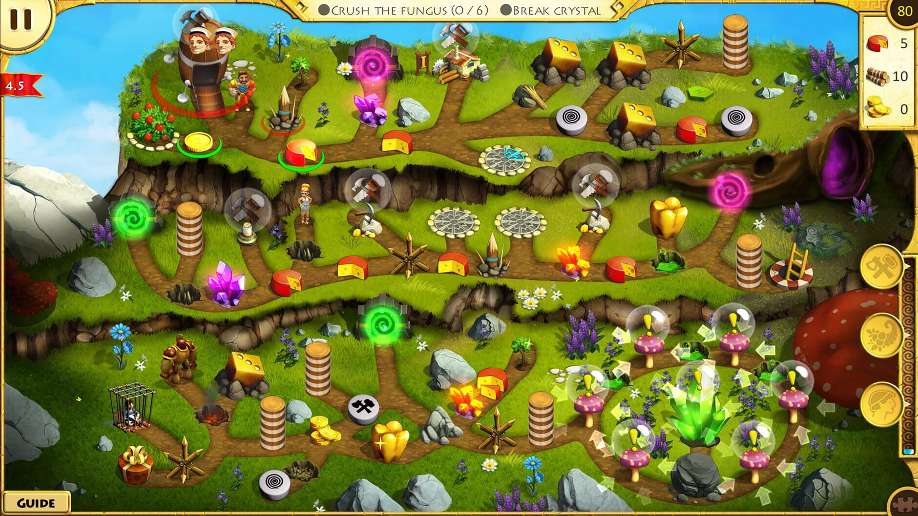 Screenshot for 12 Labours of Hercules IX: A Hero's Moonwalk