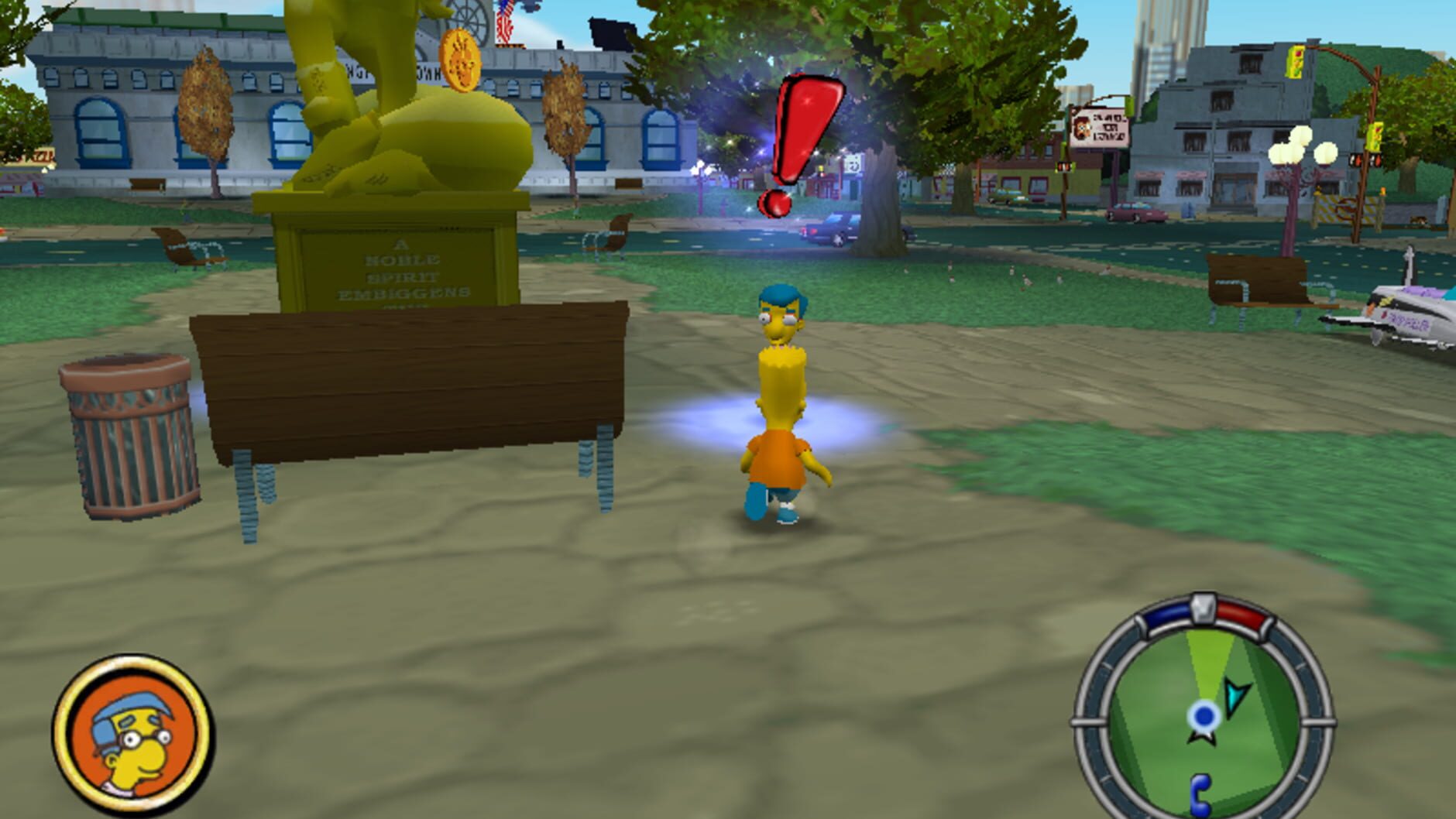 Screenshot for The Simpsons: Hit & Run