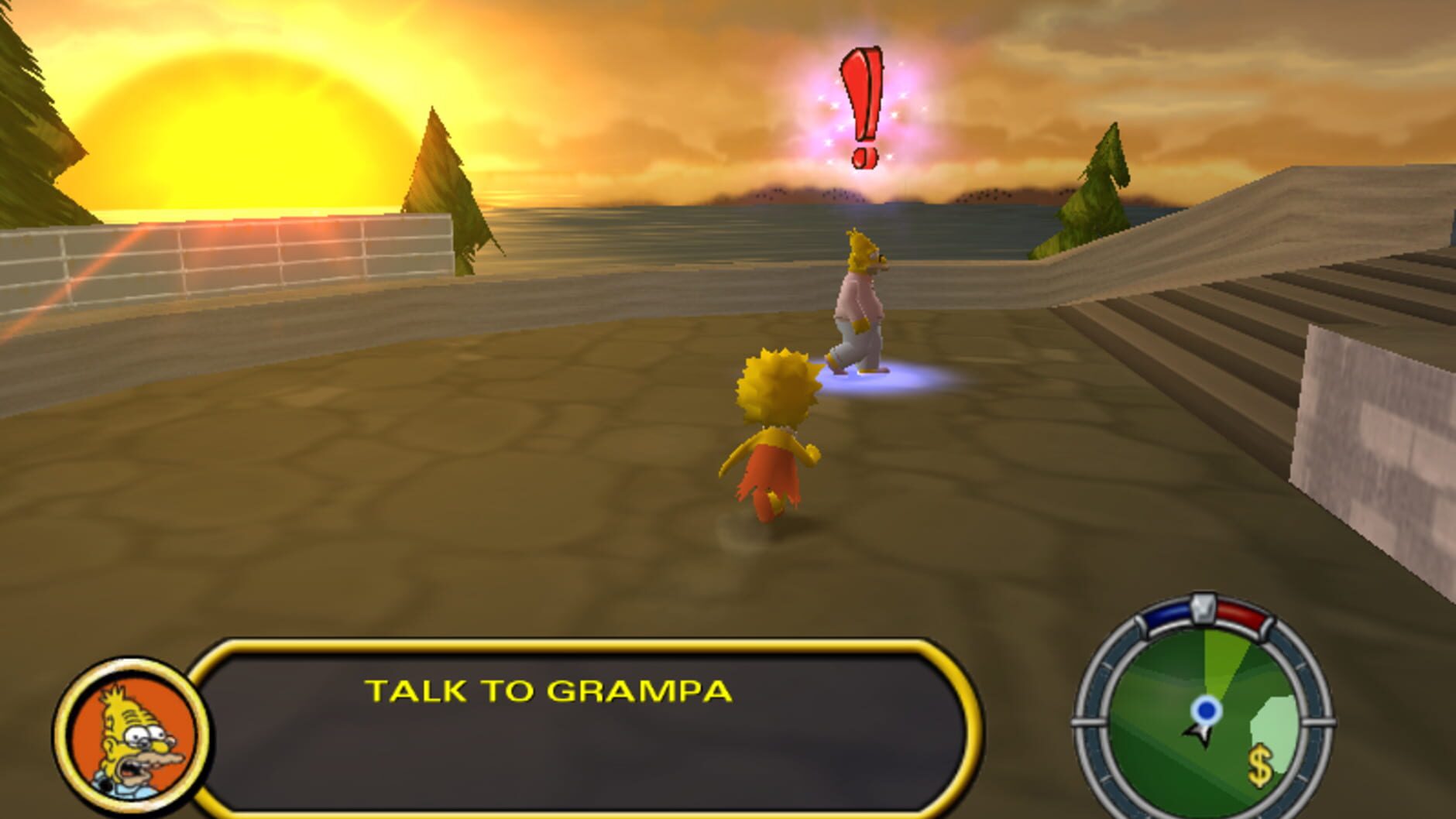 Screenshot for The Simpsons: Hit & Run