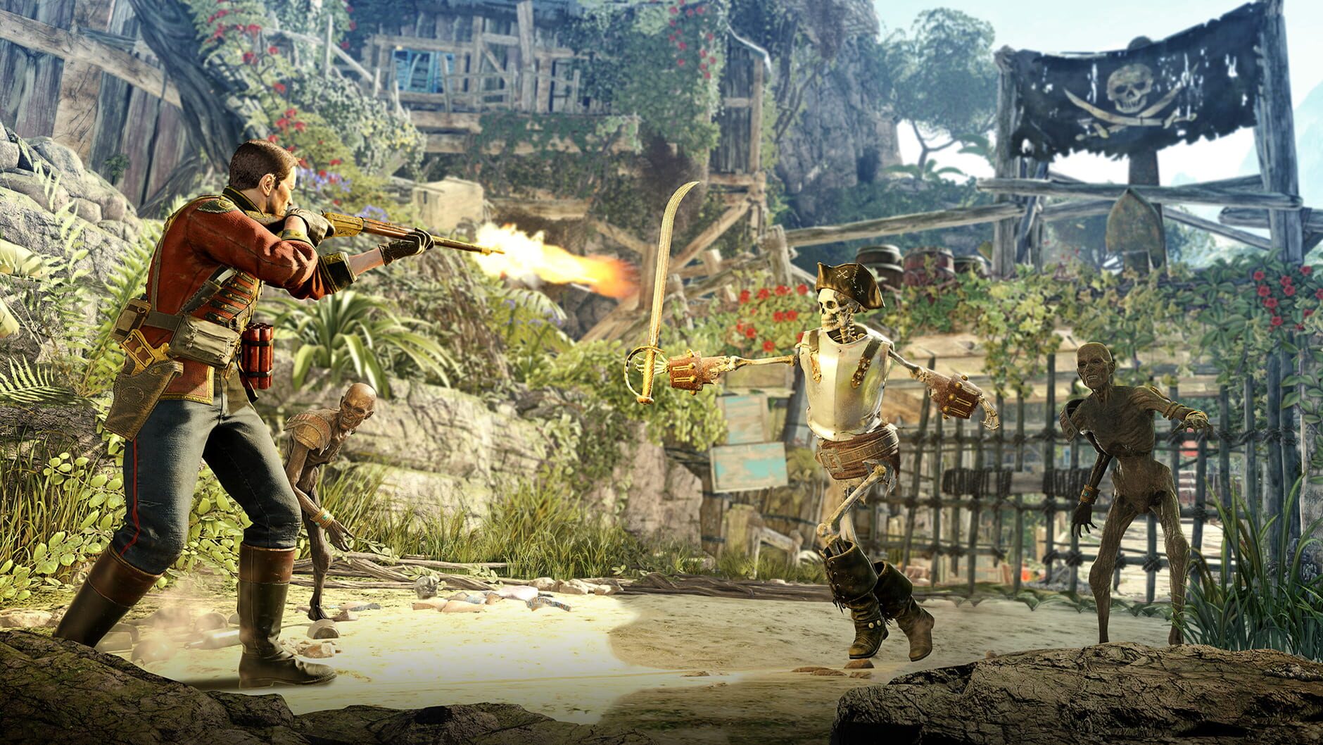 Screenshot for Strange Brigade: The Thrice Damned 1 - Isle of the Dead