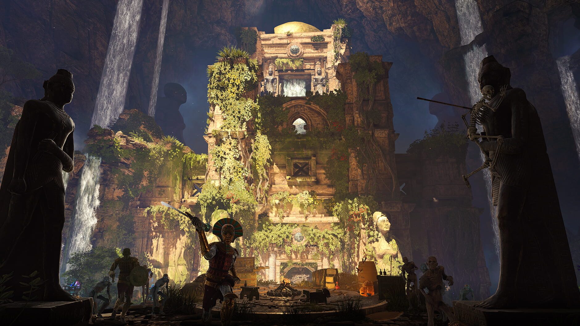Screenshot for Strange Brigade: The Thrice Damned 2 - The Sunken Kingdom
