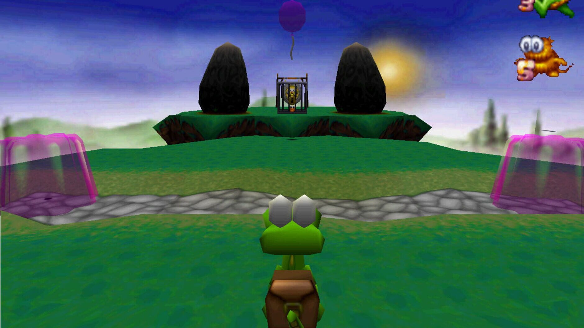 Screenshot for Croc: Legend of the Gobbos