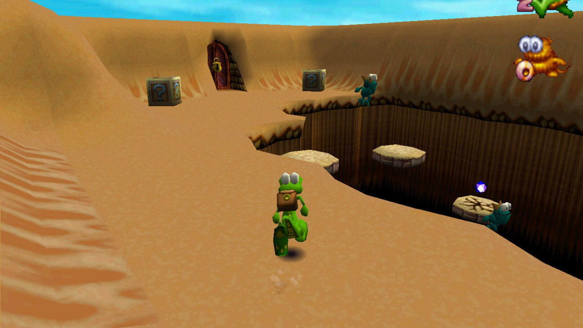 Screenshot for Croc: Legend of the Gobbos