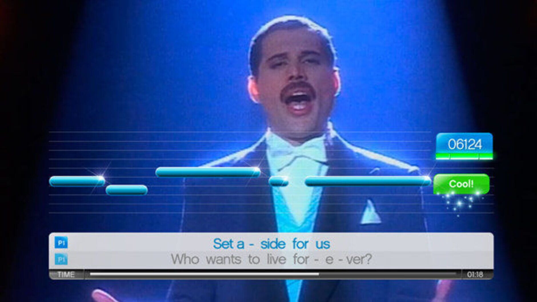 Screenshot for SingStar: Queen