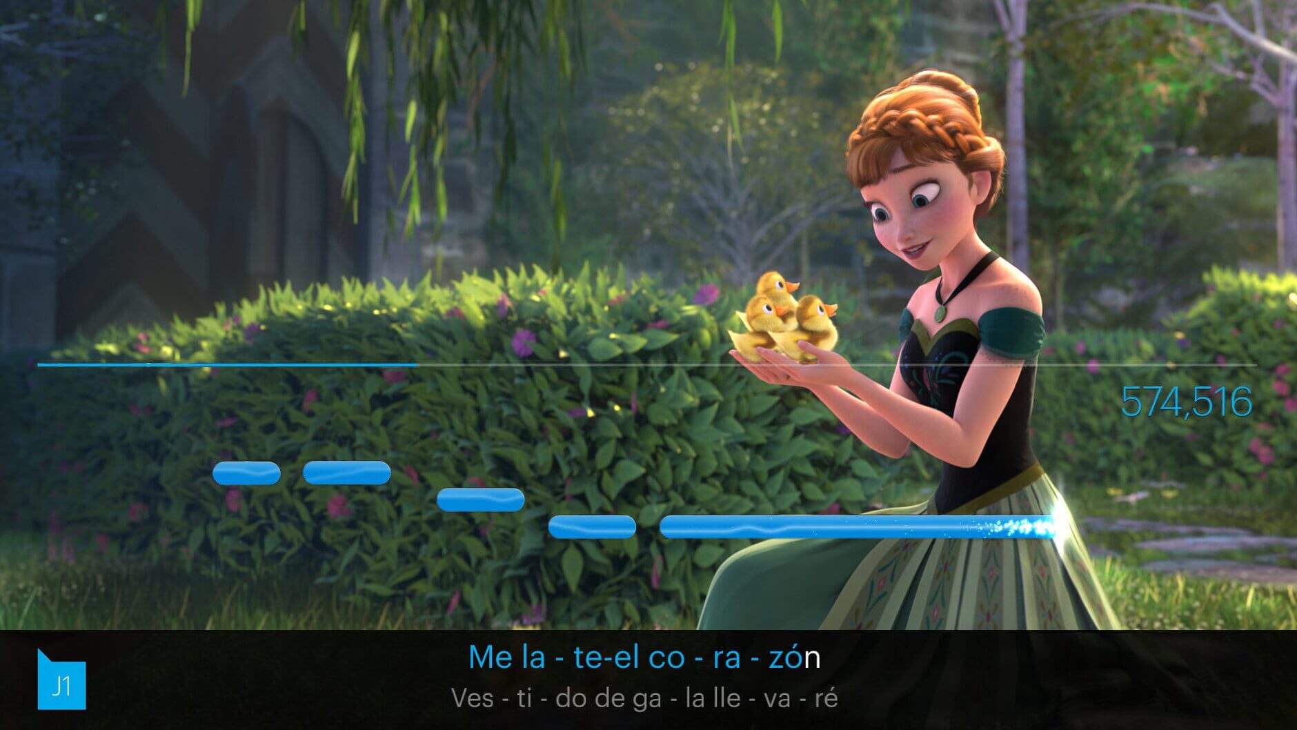 Screenshot for SingStar: Frozen