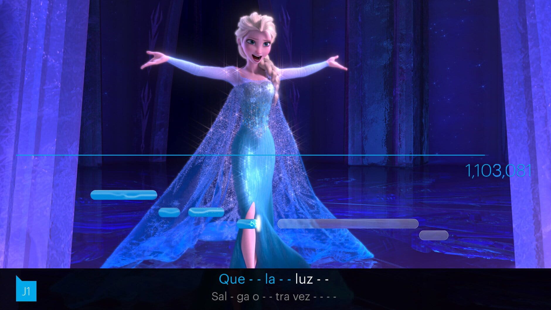Screenshot for SingStar: Frozen