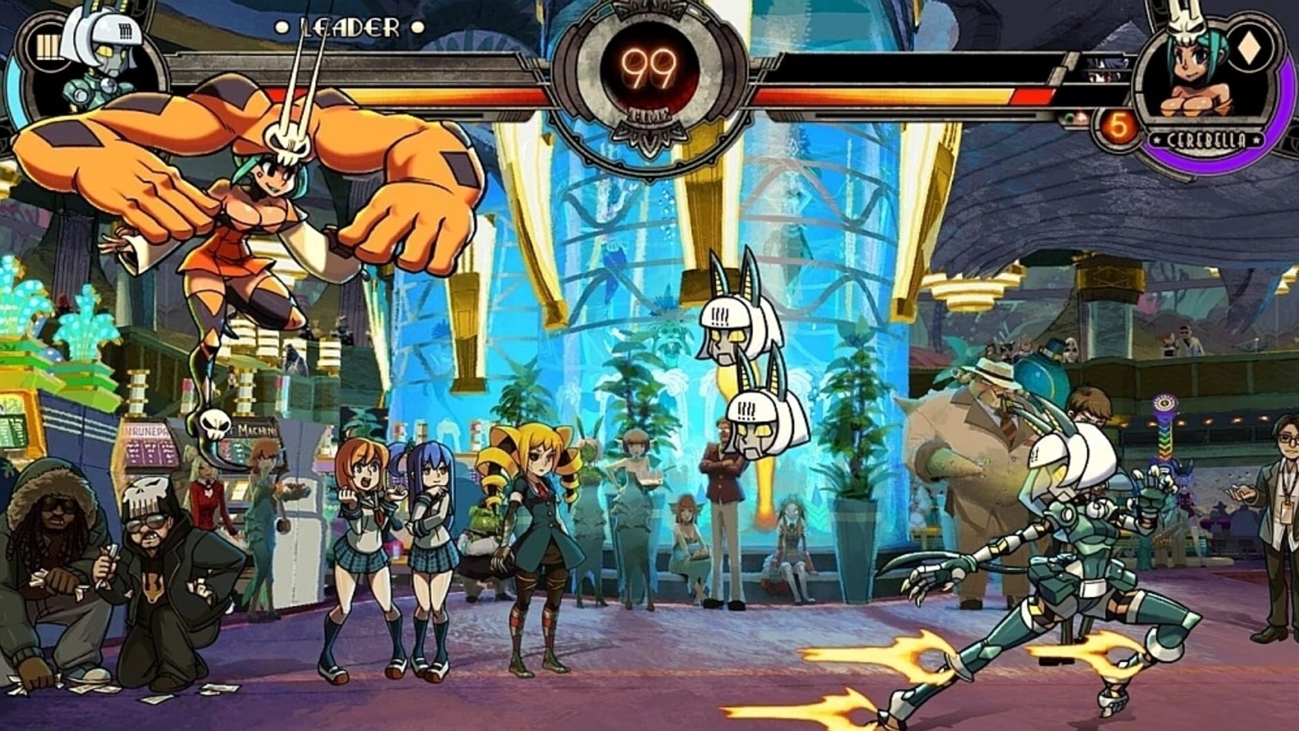 Screenshot for Skullgirls Encore: Five Characters & Complete Colors Pack